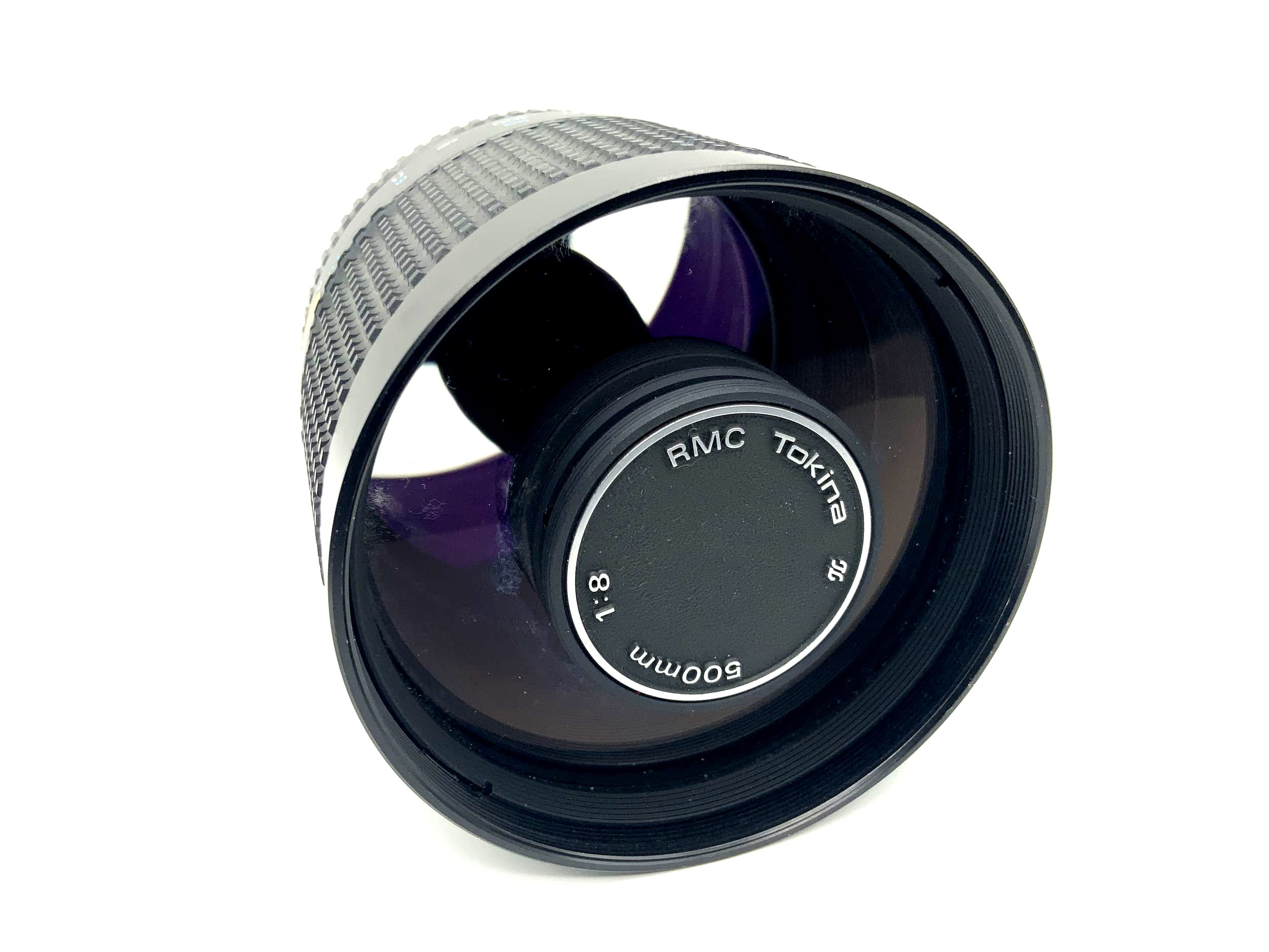 Objectif miroir Tokina 500 mm 1:8 RMC !Objectif champignon! (Minolta MD)