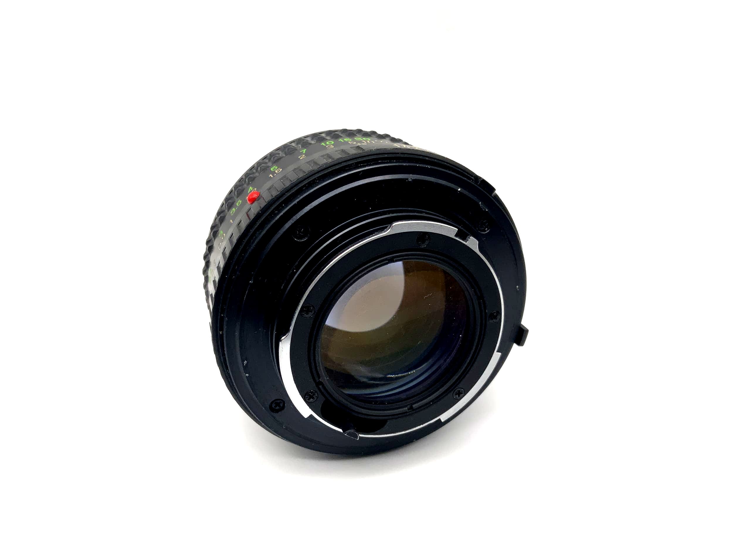 Objectif Minolta 50 mm 1:1.4 MD Rokkor !Champignon! (Minolta MD)