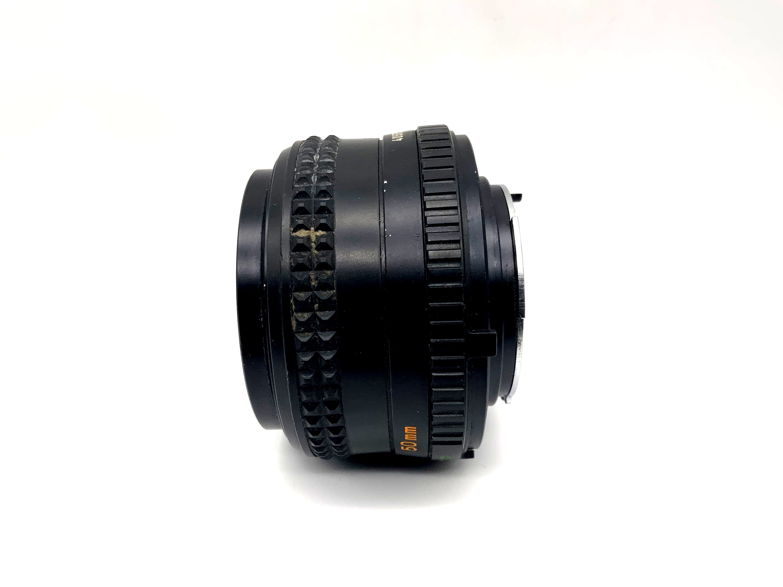 Objectif Minolta 50 mm 1:1.4 MD Rokkor !Champignon! (Minolta MD)