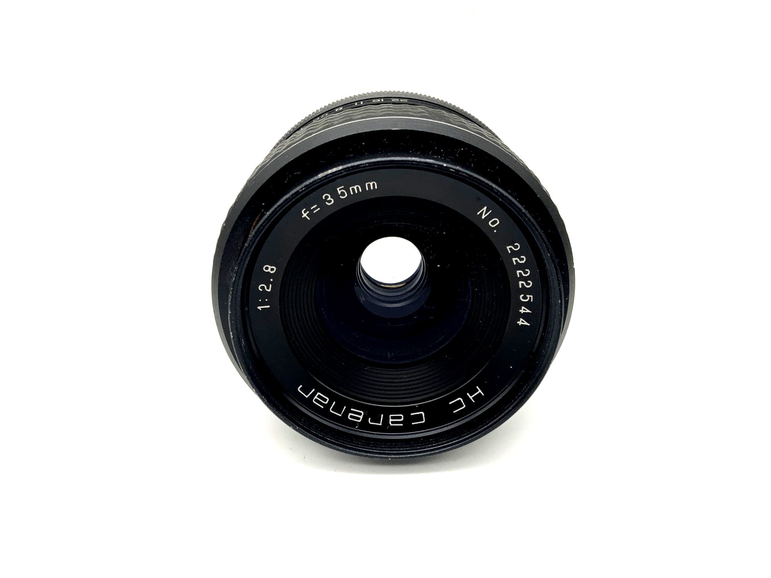 Objectif Carena 35 mm 1:2,8 HC Carenar pour appareil photo (M42)