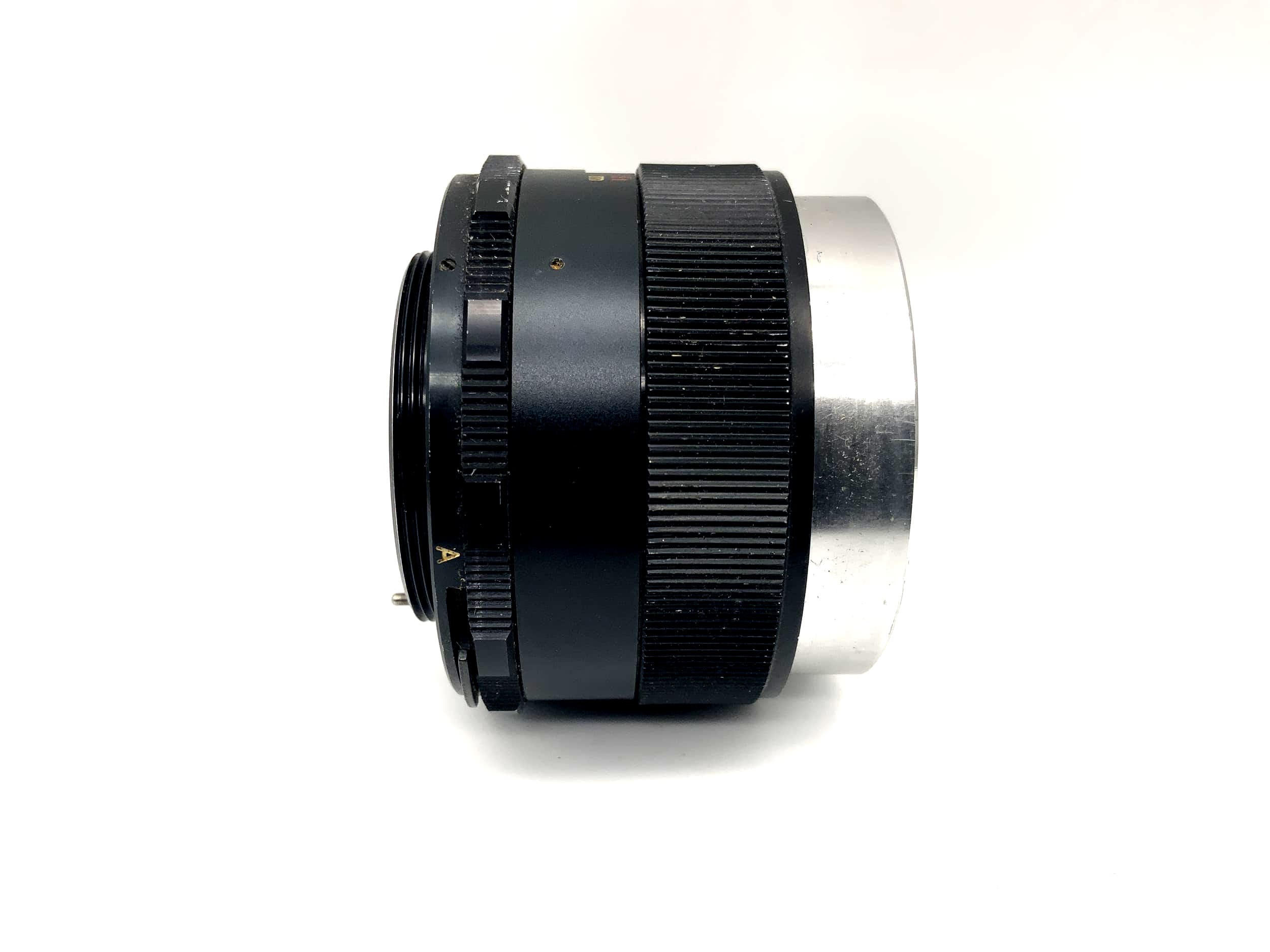 Objectif Porst 50 mm 1:1.7 pour appareil photo reflex couleur automatique (M42)