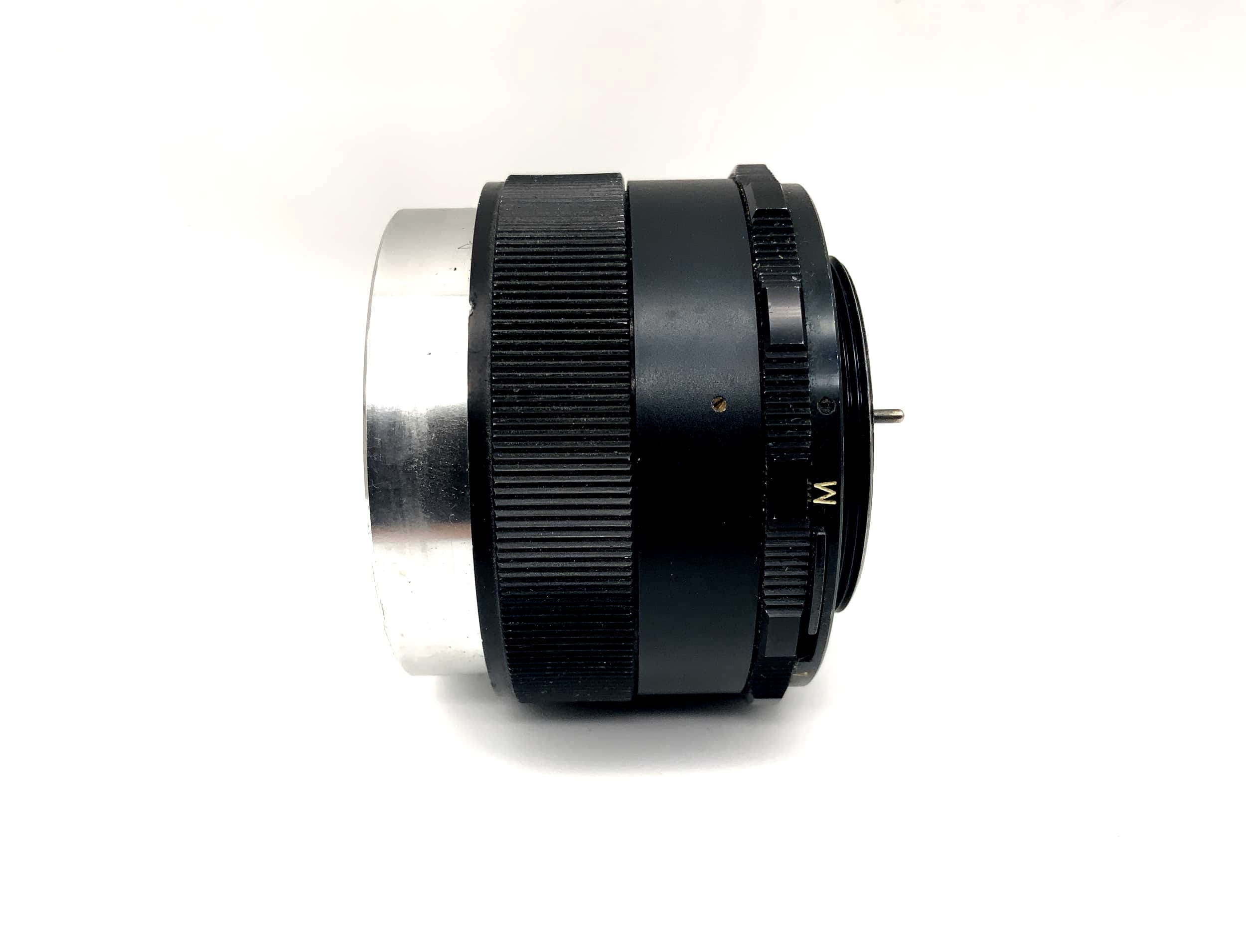 Objectif Porst 50 mm 1:1.7 pour appareil photo reflex couleur automatique (M42)