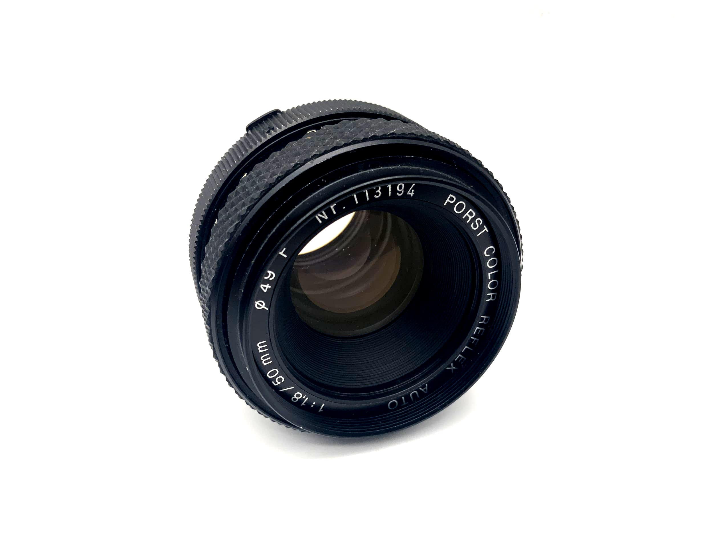 Porst 50mm 1:1.8 Color Reflex Auto Camera Lens (M42)