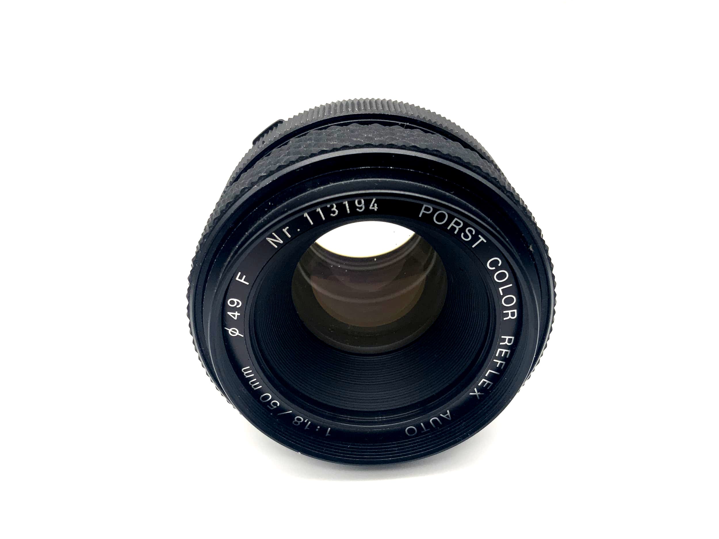 Porst 50mm 1:1.8 Color Reflex Auto Camera Lens (M42)