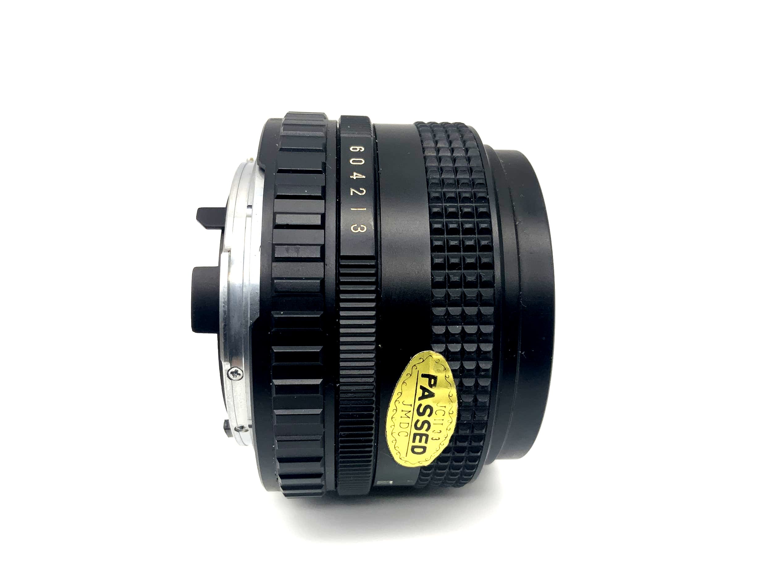 Objectif Porst 50mm 1:1.9 Color Reflex D rouge X rouge X (Fujica X)