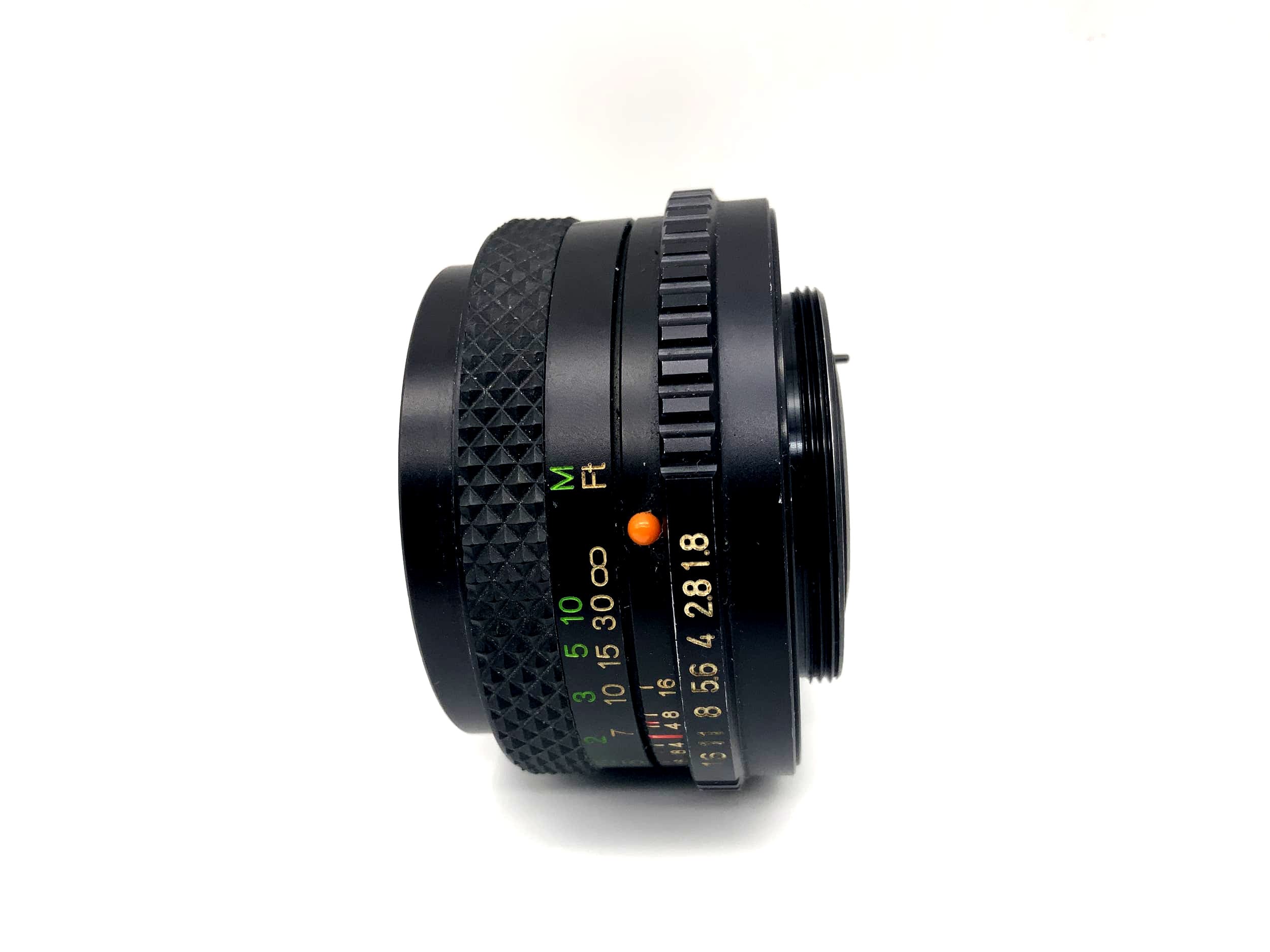 Porst 50mm 1:1.8 Lens F Color Reflex Auto Camera Lens (M42)