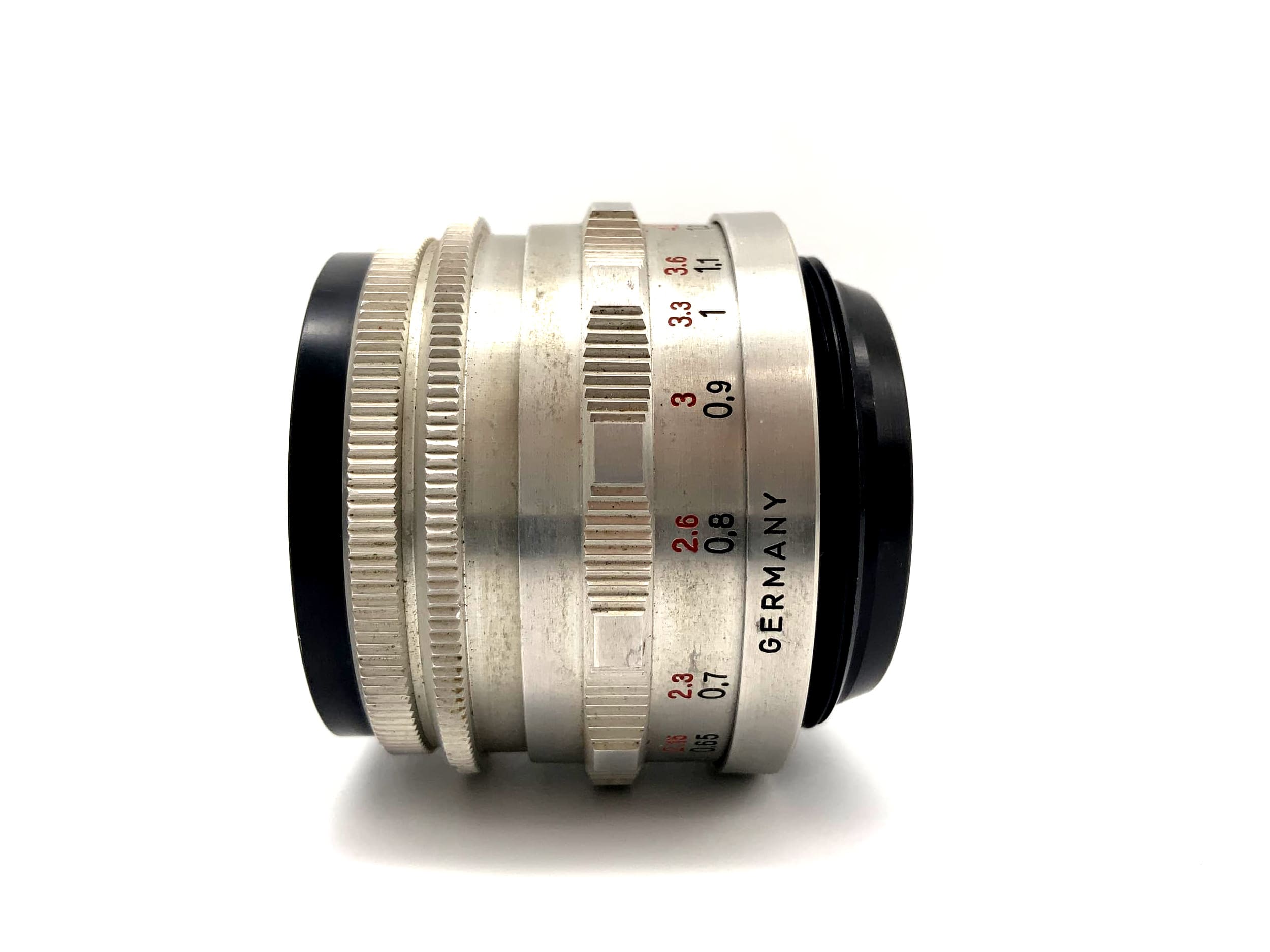 Objectif Carl Zeiss 50 mm 1:2.8 Tessar 14 lames Q1 (M42)