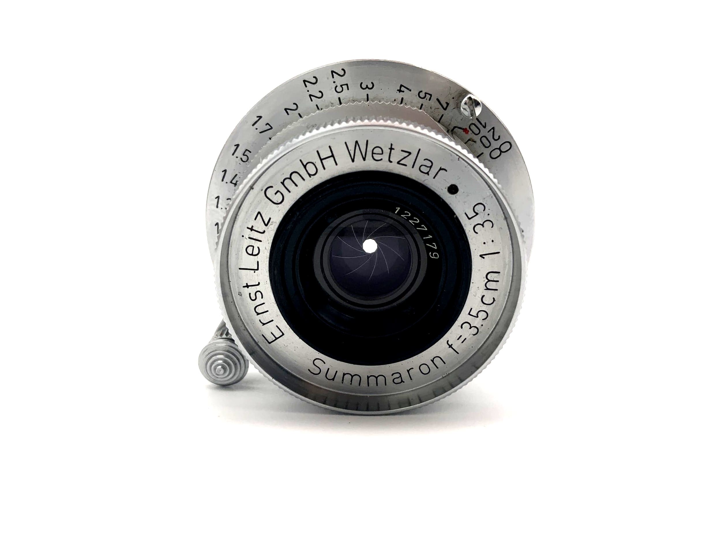 Objectif Leitz 3,5 cm 1:3,5 35 mm Summaron pour objectif Leica Ernst Leitz LTM (M39)