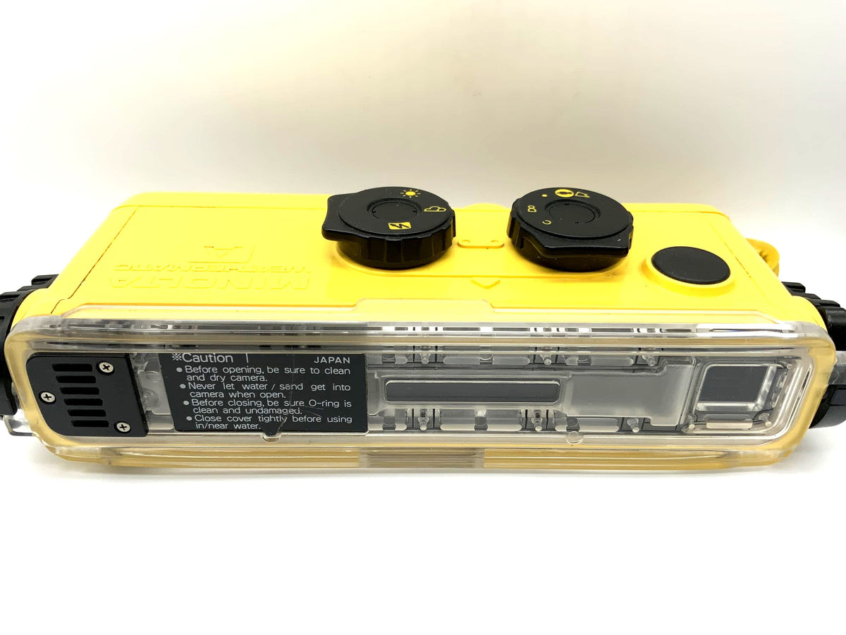 Minolta Weathermatic, une caméra miniature sous-marine