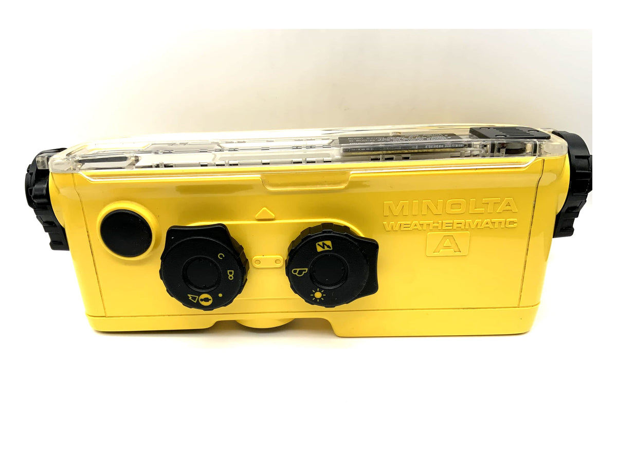 Minolta Weathermatic, une caméra miniature sous-marine