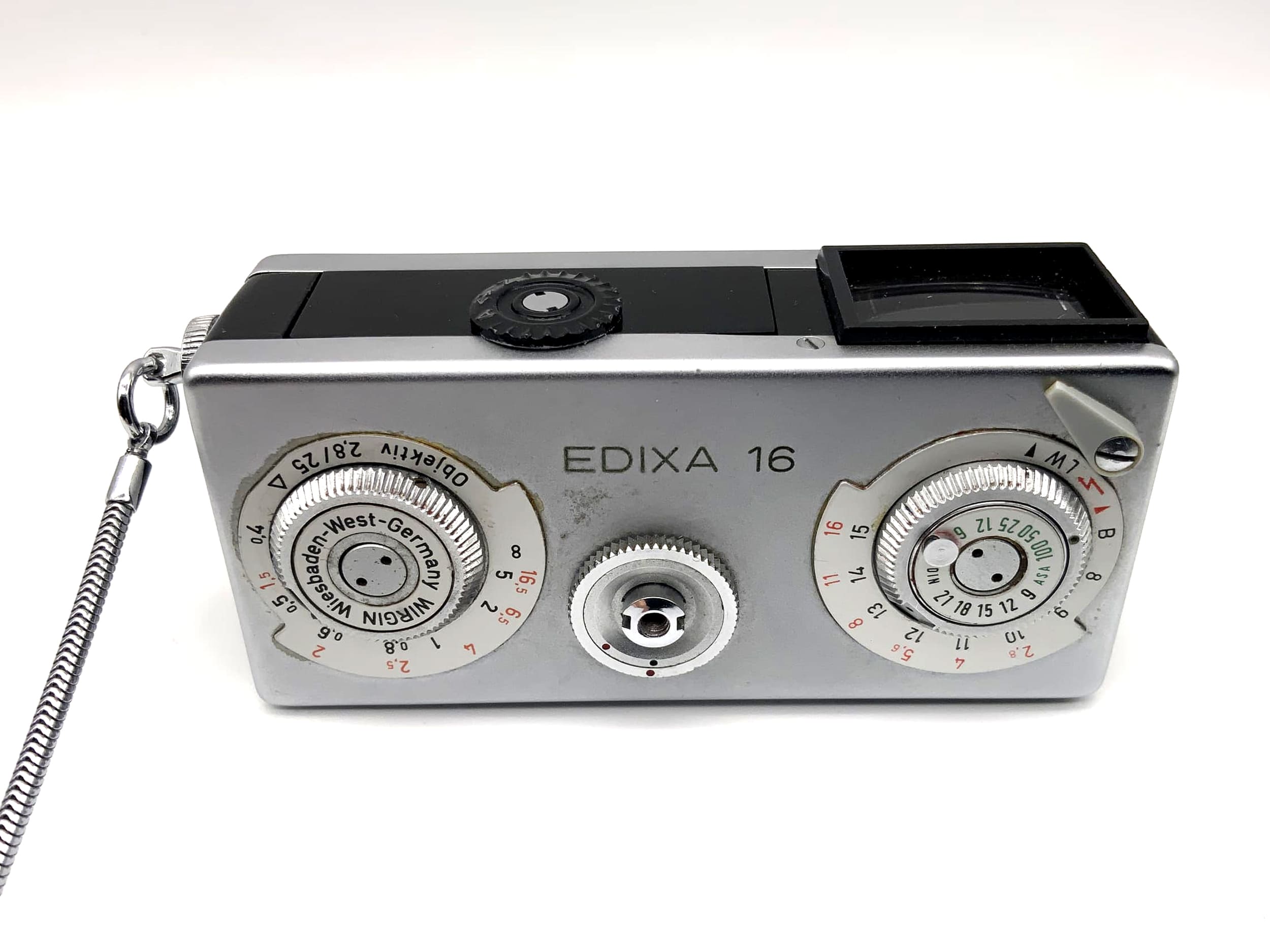 Edixa 16 with Schneider Kreuznach Xenar 1:2.8/25 miniature camera Spy Cam