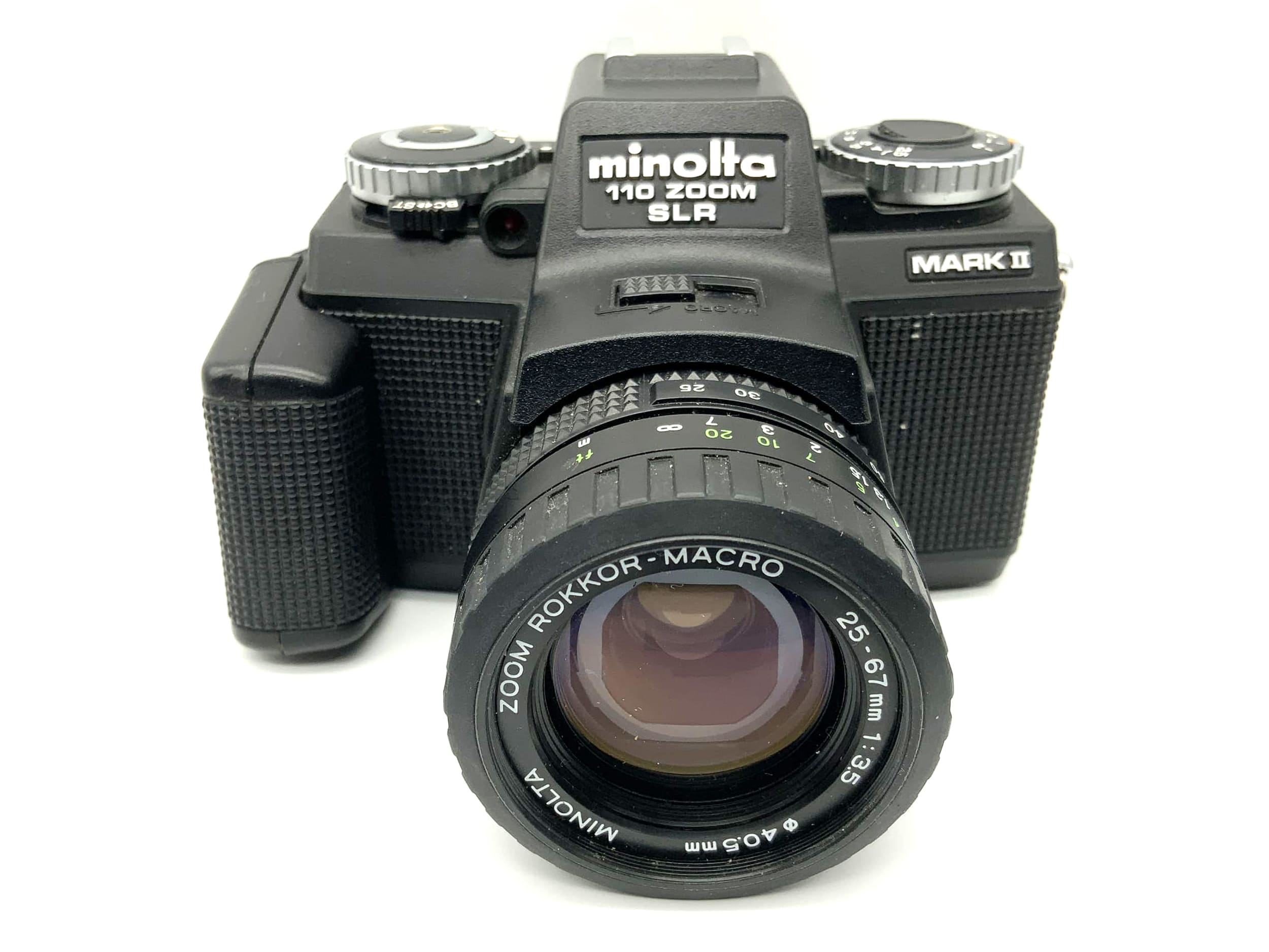 Minolta 110 Zoom Mark II with Zoom Rokkor-Macro 25-67mm 1:3.5 SLR (Single-lens reflex)