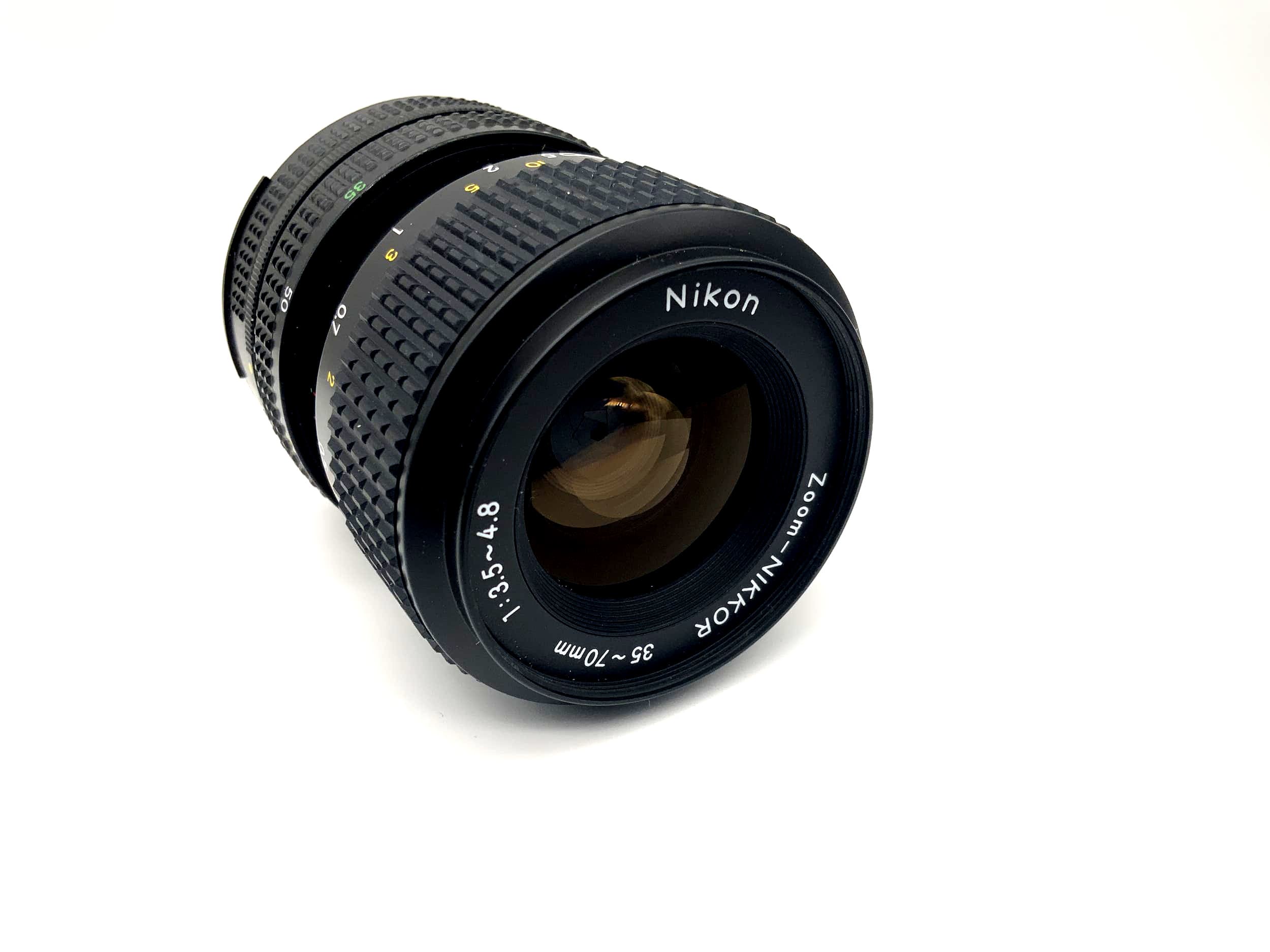 Nikon 35-70mm 1:3.5-4.8 Lens Zoom-Nikkor Ai-S Camera Lens (Nikon F)