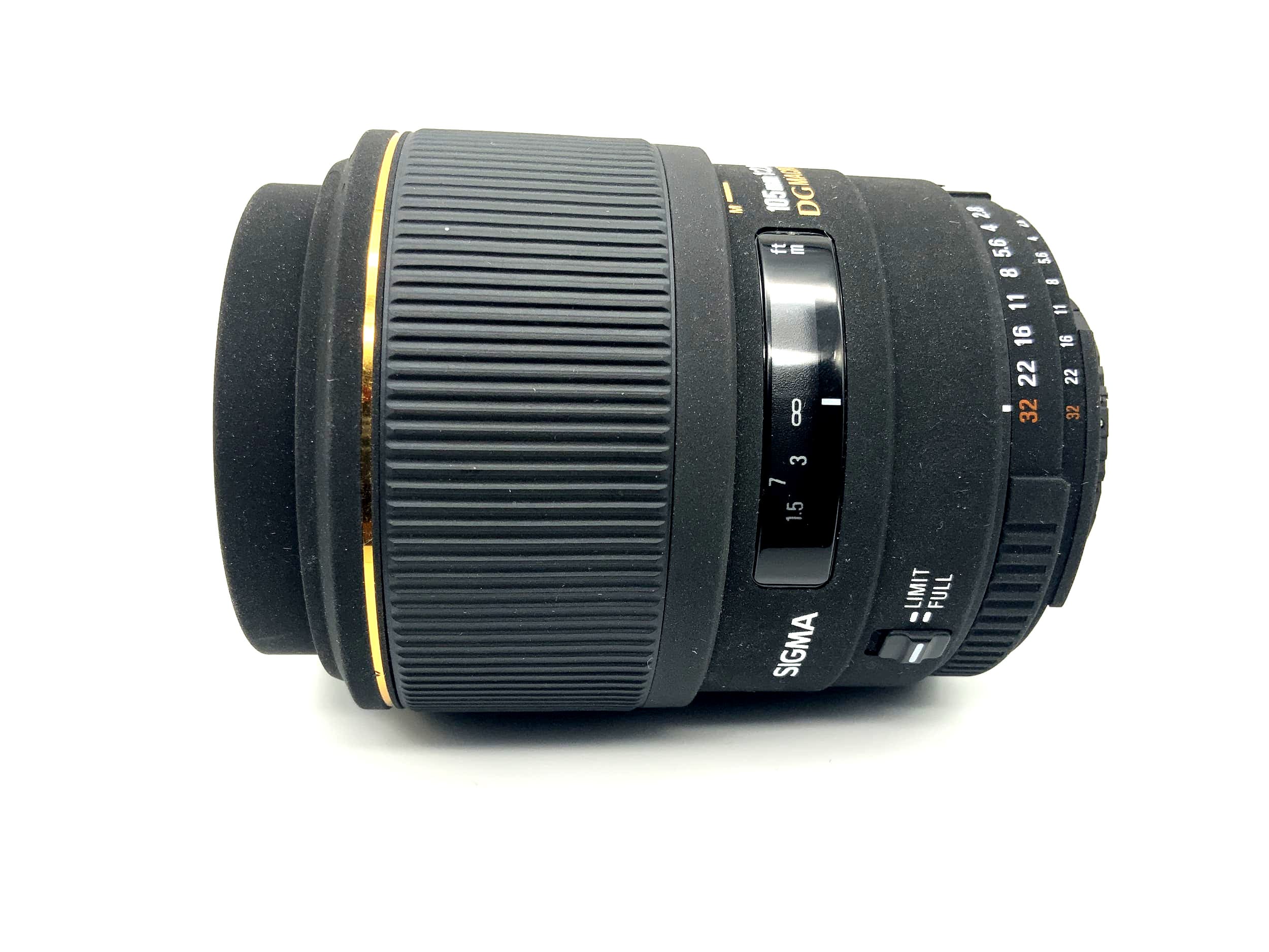 Objectif Sigma 105 mm 1:2.8 DG Macro EX pour appareil photo Sigma (Nikon AF)