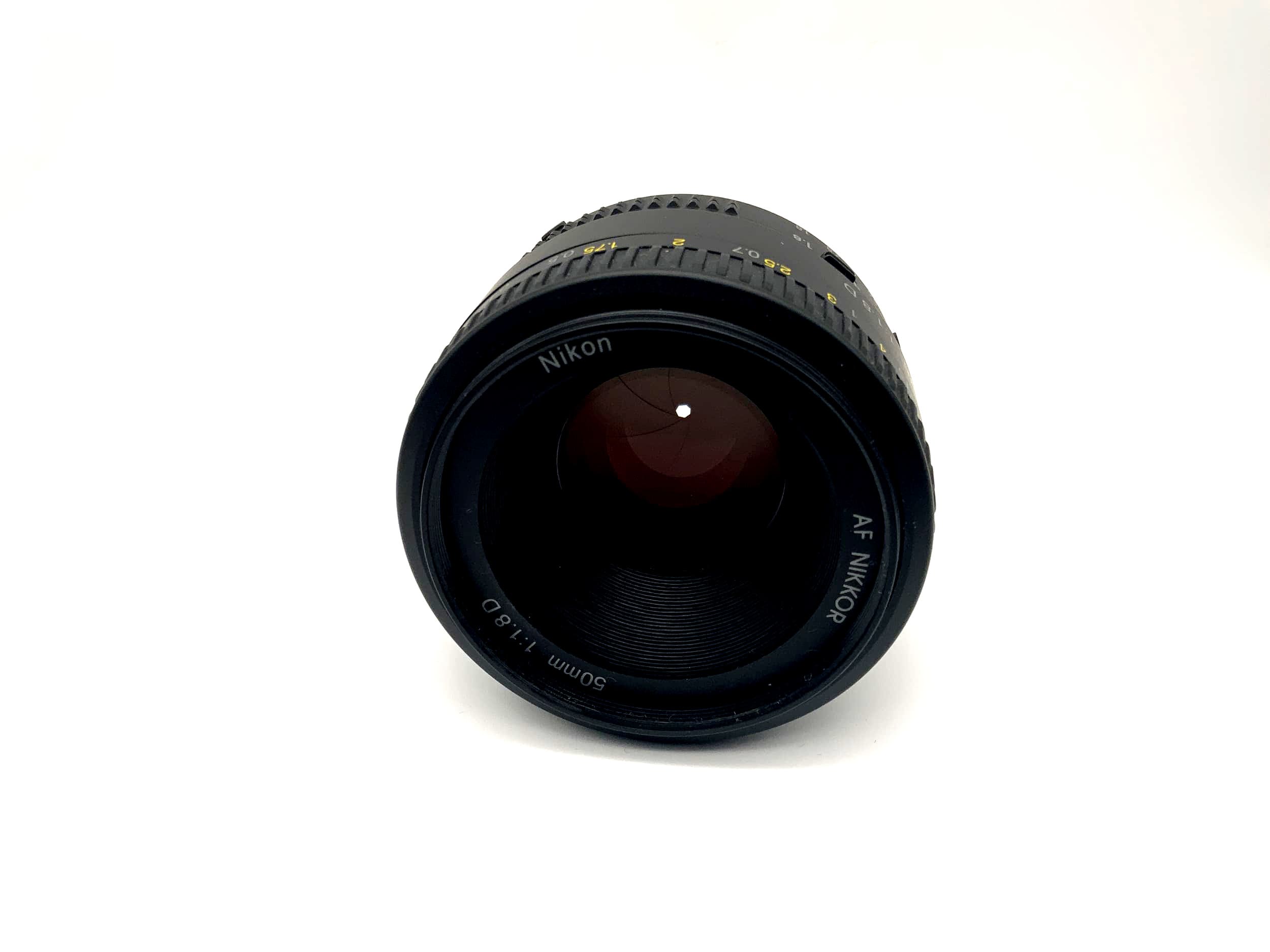 Nikon 50mm 1:1.8 D Lens AF Nikkor Camera Camera Lens (Nikon AF)