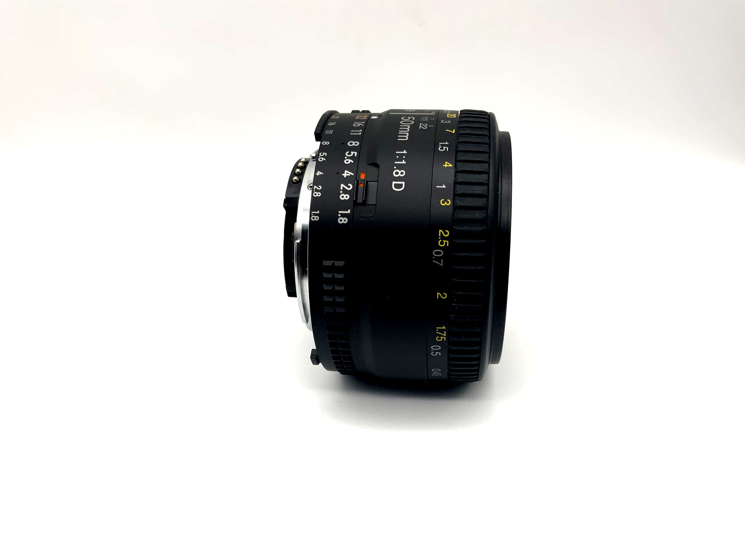 Nikon 50mm 1:1.8 D Lens AF Nikkor Camera Camera Lens (Nikon AF)
