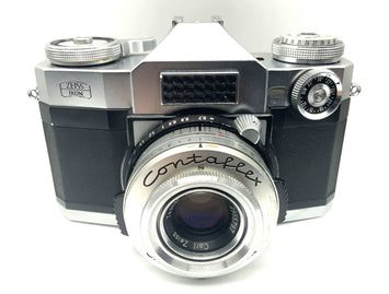 Appareil photo reflex analogique Zeiss Ikon Contaflex Synchro-Compur 35 mm (Carl Zeiss Tessar 2.8/50)