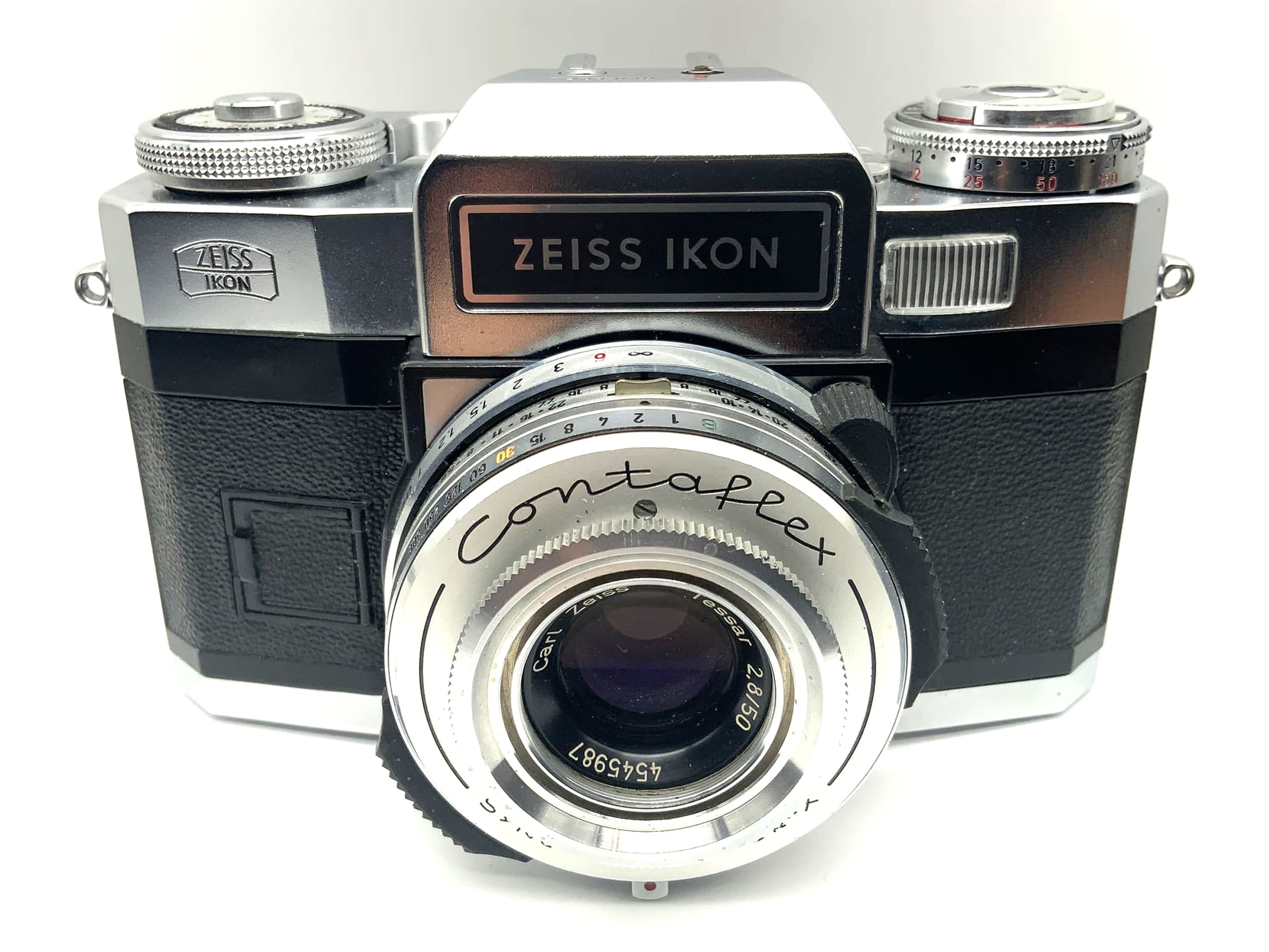 Zeiss Ikon Contaflex Super BC Synchro-Compur-X 35mm SLR Carl Zeiss Tessar 2.8/50