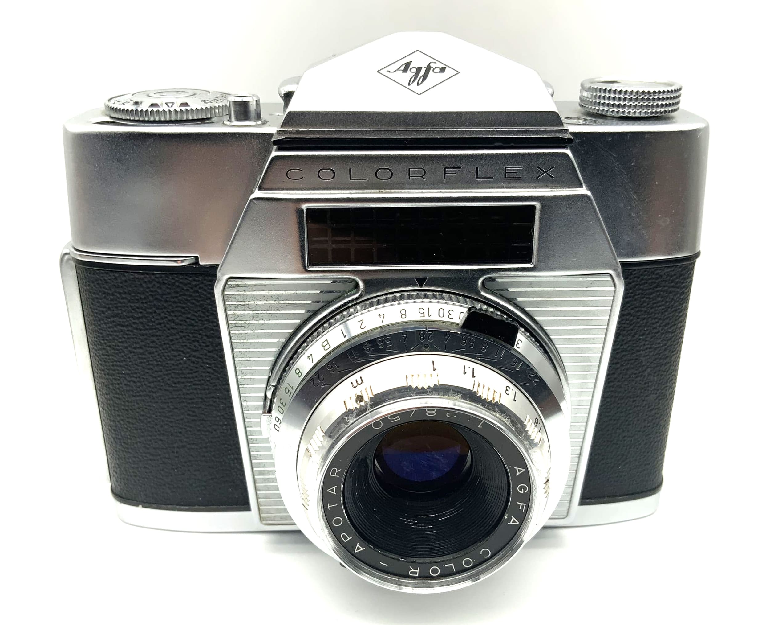 Agfa Color Reflex Prontor Reflex 35mm SLR analogique (Color Apotar 1:2.8/50)