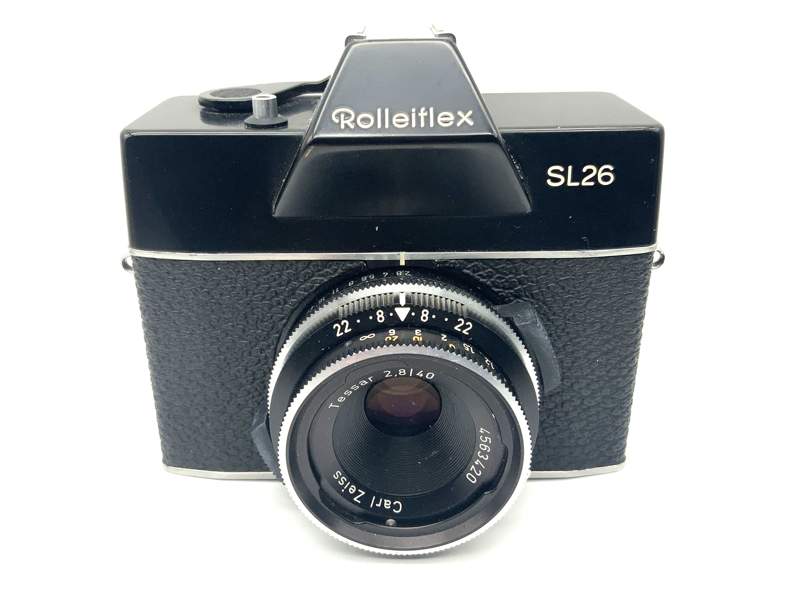 Rolleiflex SL26 35mm SLR analog camera (Carl Zeiss Tessar 2.8/40)