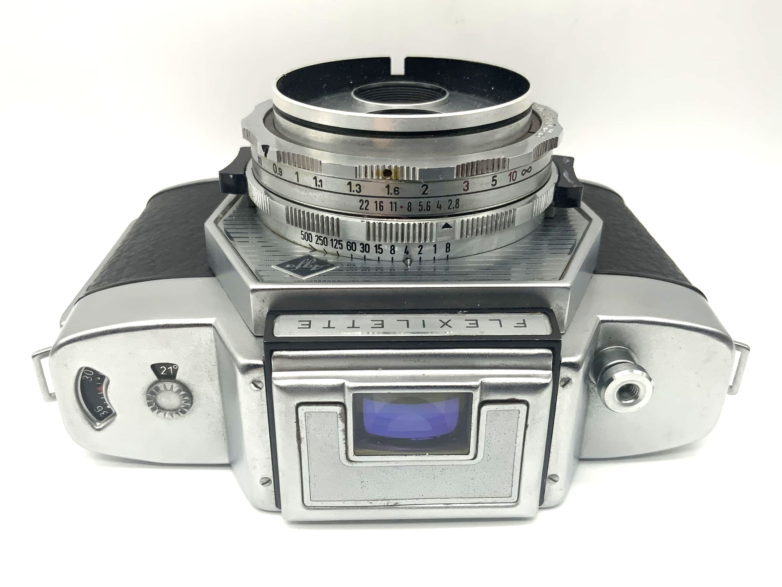 Agfa Flexilette Prontor 35mm SLR analogique (Color Apotar 1:2.8/45)