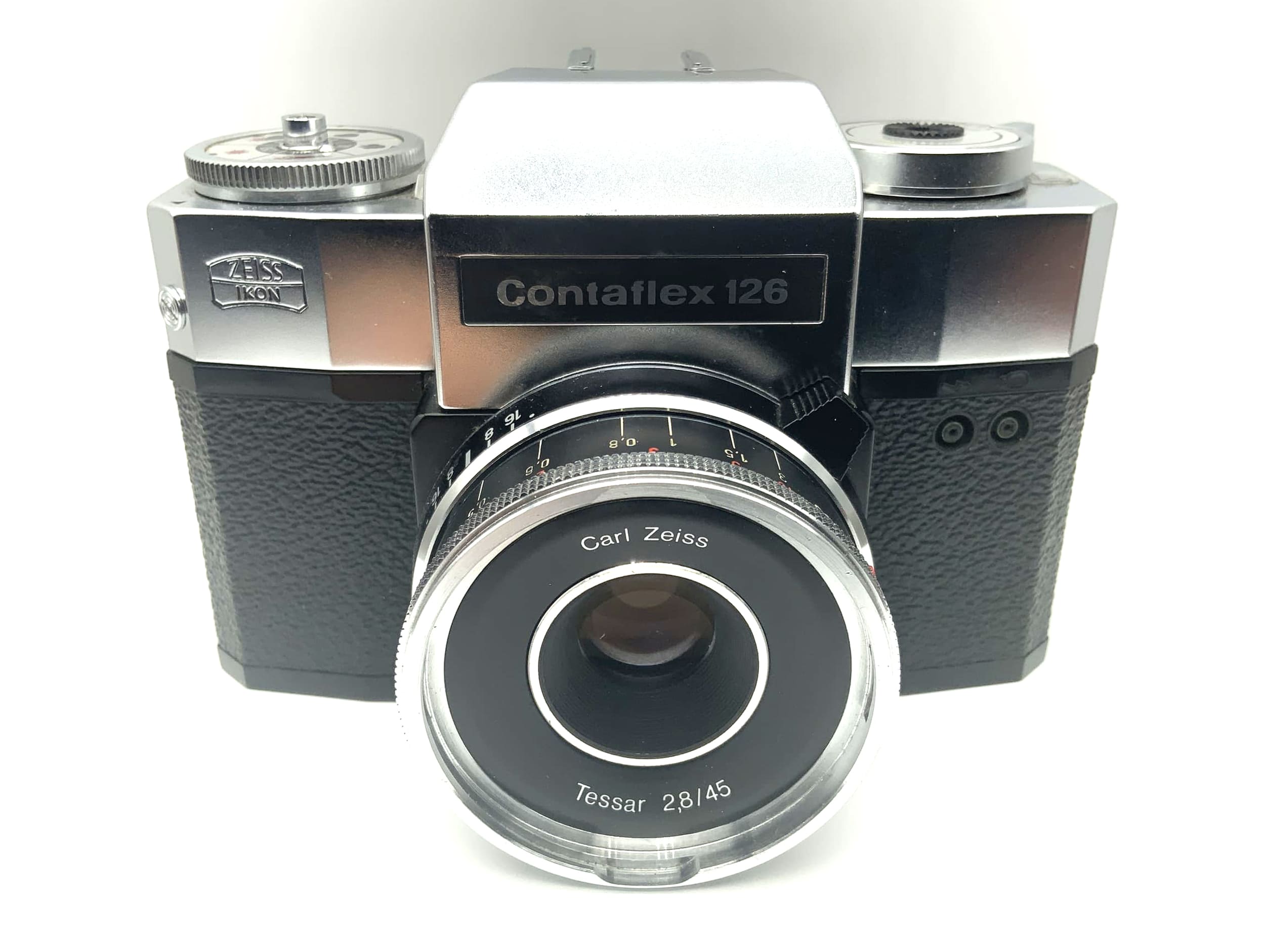 Zeiss Ikon Contaflex 126 35mm SLR analogue (Carl Zeiss Tessar 2.8/45)