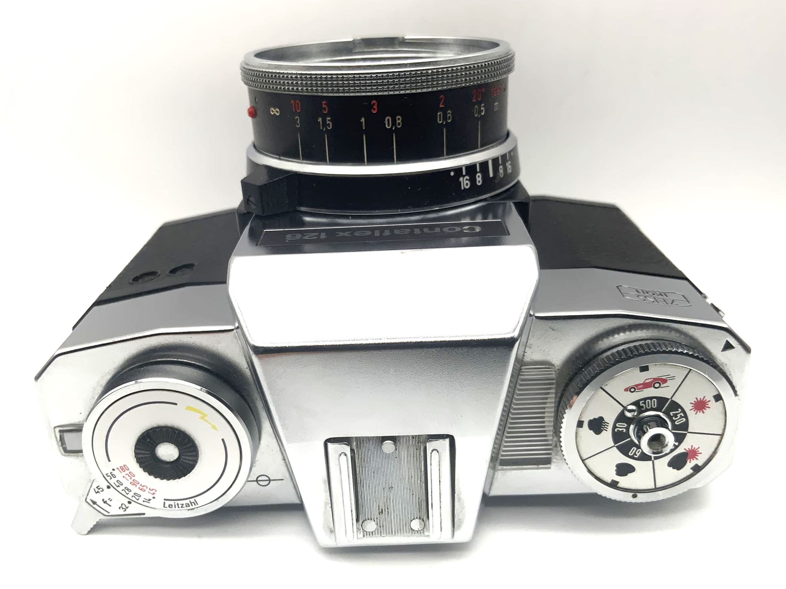 Zeiss Ikon Contaflex 126 35mm SLR analogique (Carl Zeiss Tessar 2.8/45)