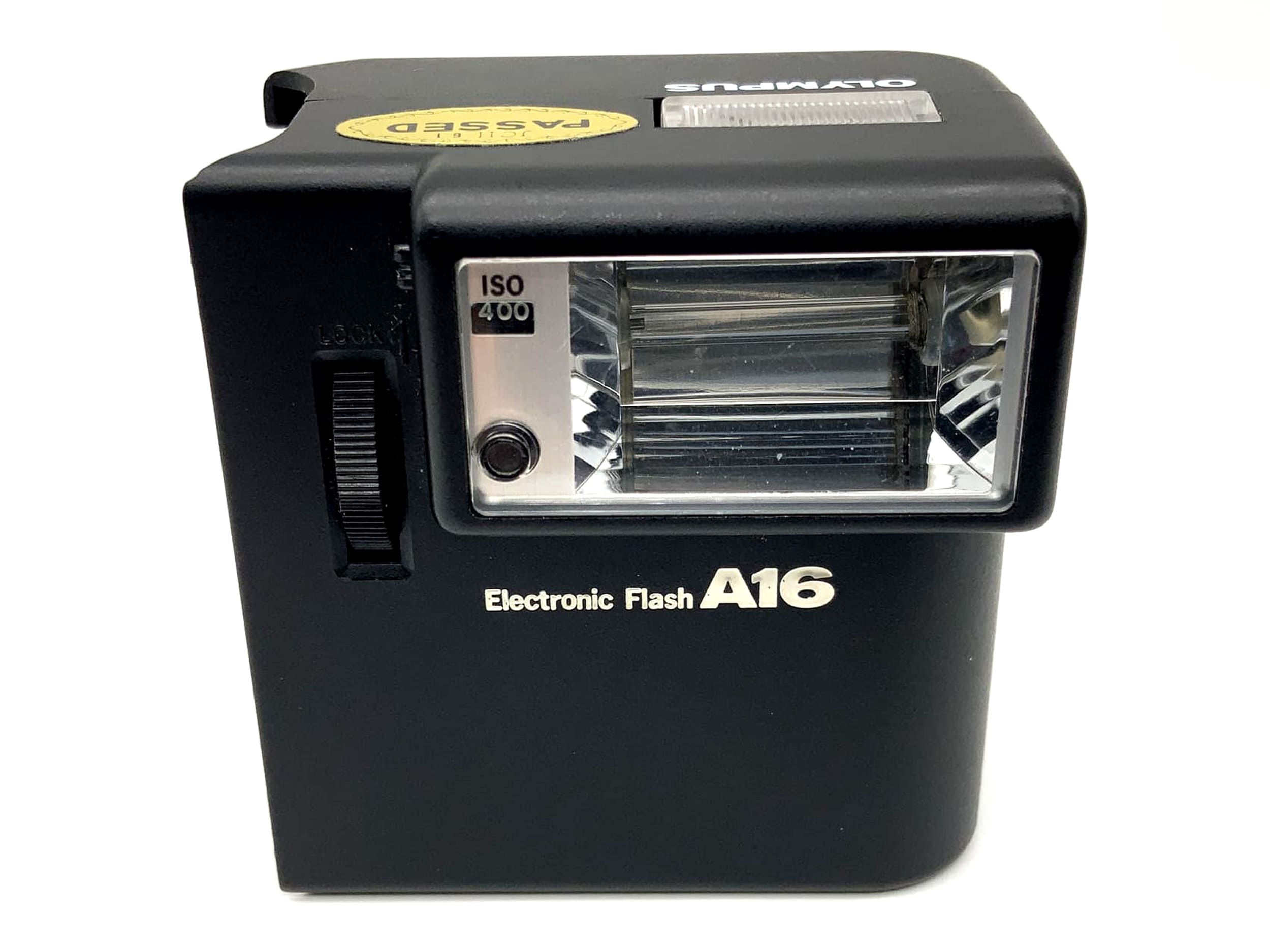 Olympus XA rangefinder camera with F.Zuiko 1:2.8 35mm lens &amp; Electronic Flash A16 flash