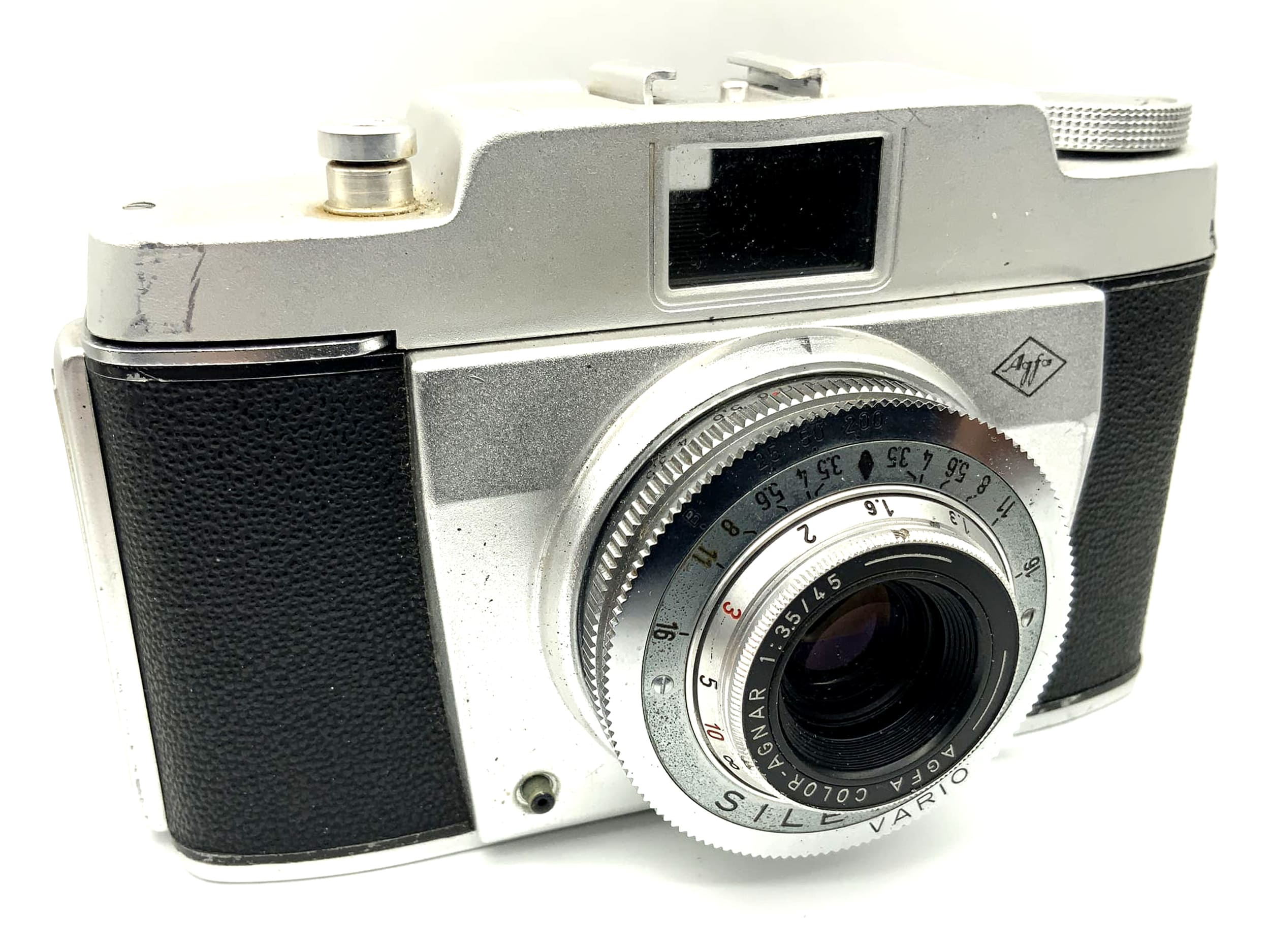 Agfa Silette Vario viewfinder camera with Color-Agnar 1:3.5/45 lens