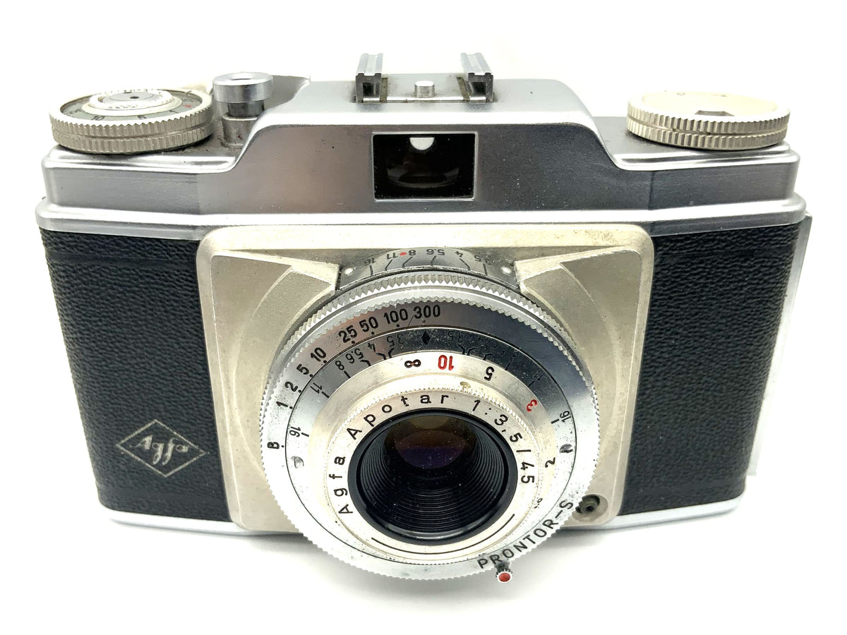 Appareil photo Agfa Silette Prontor-S avec viseur et objectif Apotar 1:3.5/45