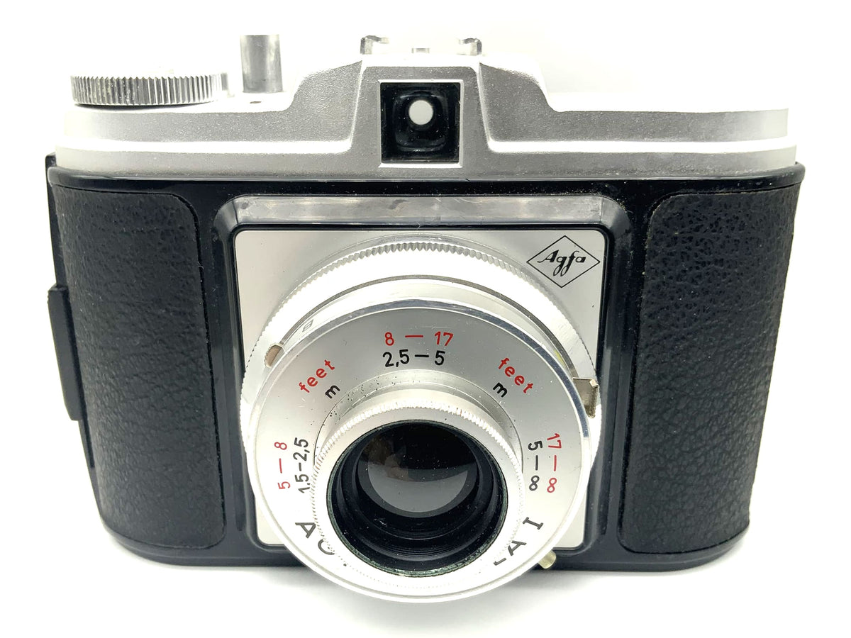 Appareil photo argentique Agfa Isola I à viseur, format 6x6, vintage années 1950