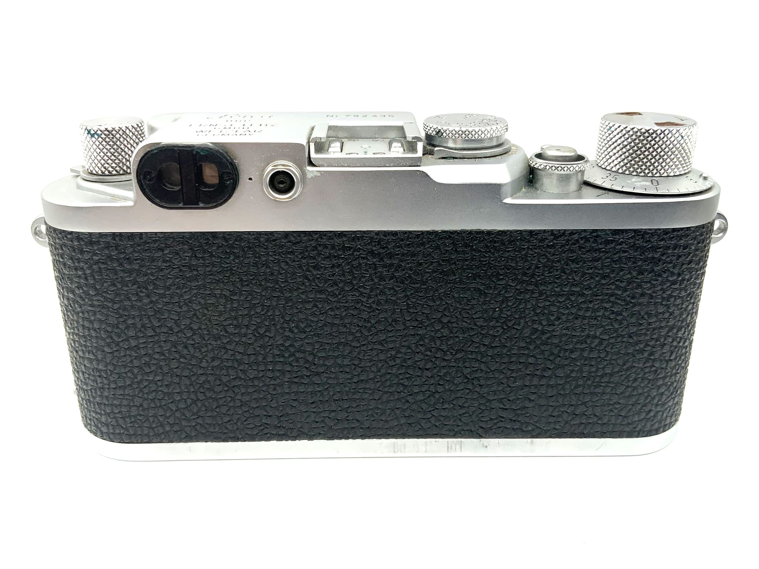 Leitz Leica III f 1956 viewfinder camera + Summicron 5cm 1:2 50mm Leica 3f No. 792435
