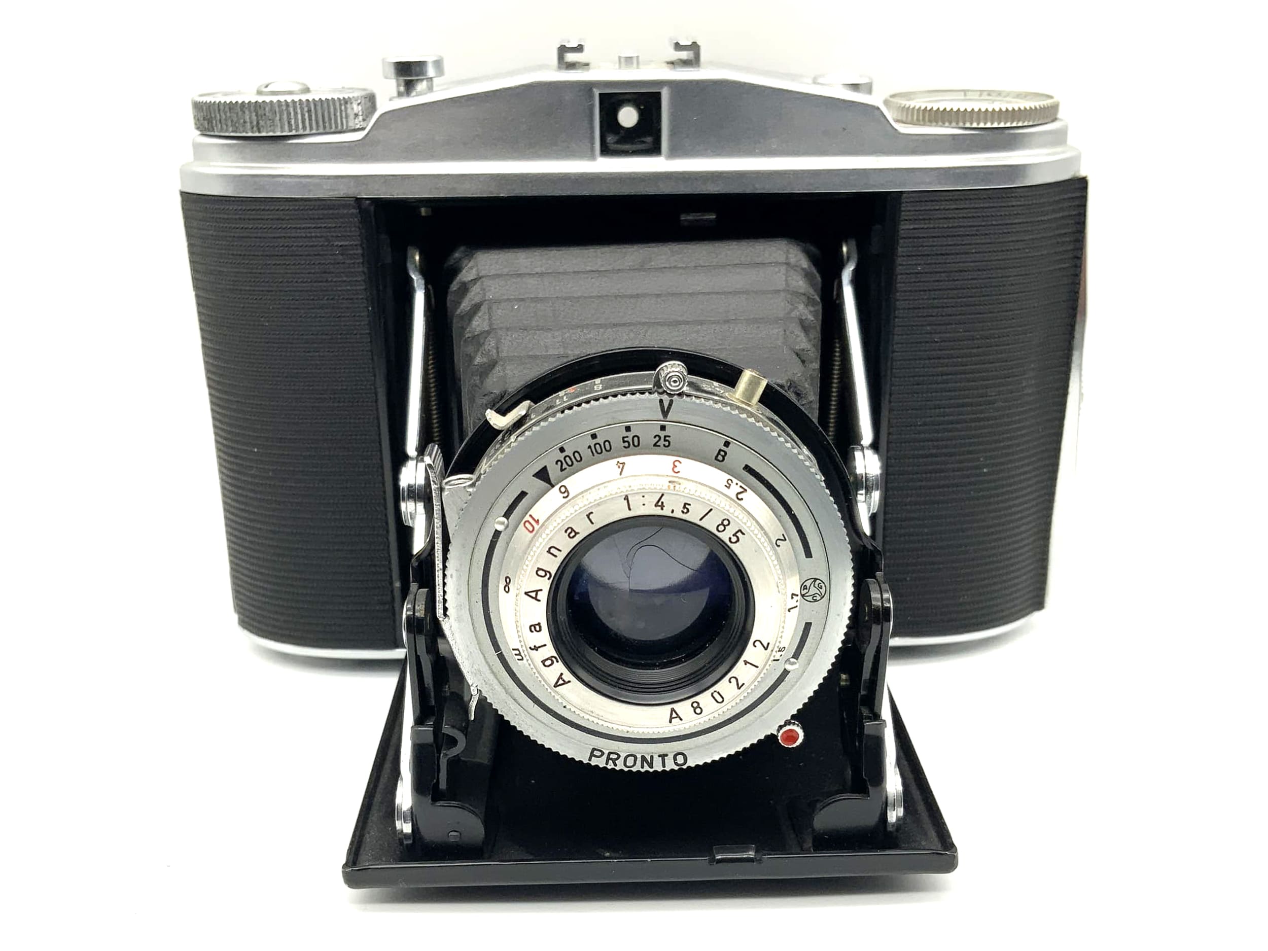 Appareil photo pliant Agfa Isolette II avec objectif moyen format Agnar 1:4.5/85 Pronto 6x6