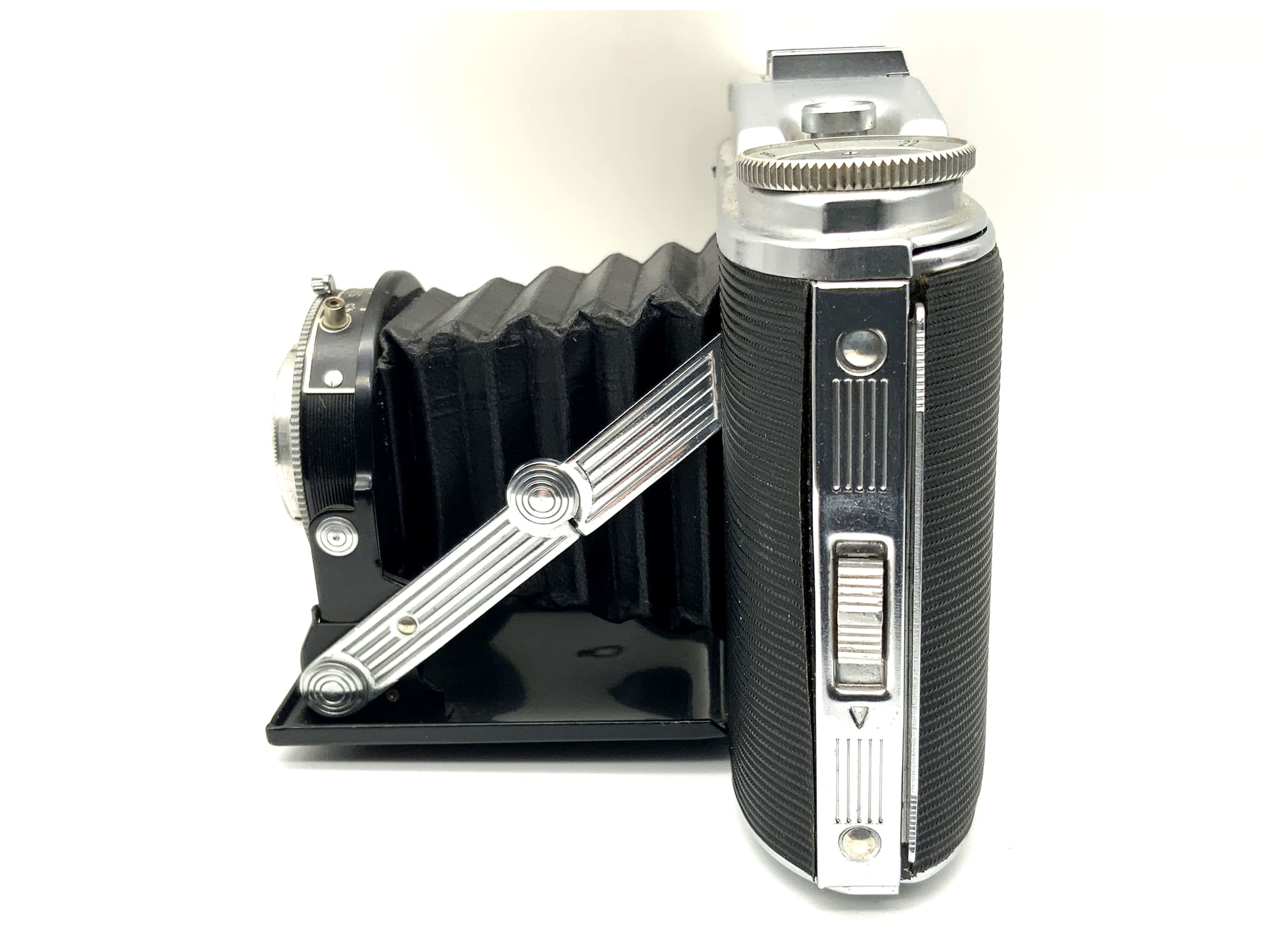 Appareil photo pliant Agfa Isolette II avec objectif moyen format Agnar 1:4.5/85 Pronto 6x6