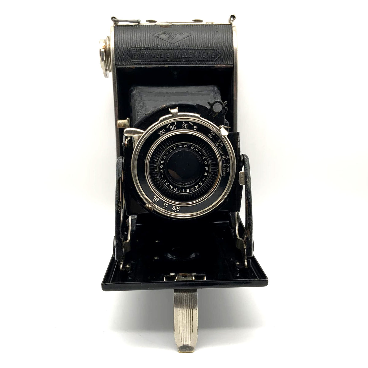 Appareil photo pliant Agfa Billy Record avec objectif analogique Anastigmat Joestar F8.8