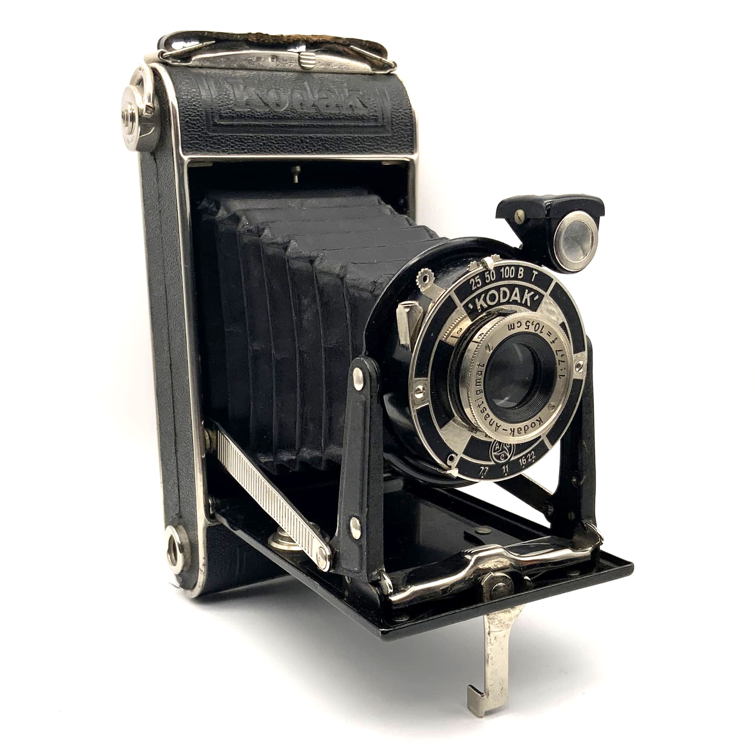 Appareil photo pliant Kodak Junior 620 avec objectif Anastigmat 1:7,7 f=10,5 cm, appareil photo argentique
