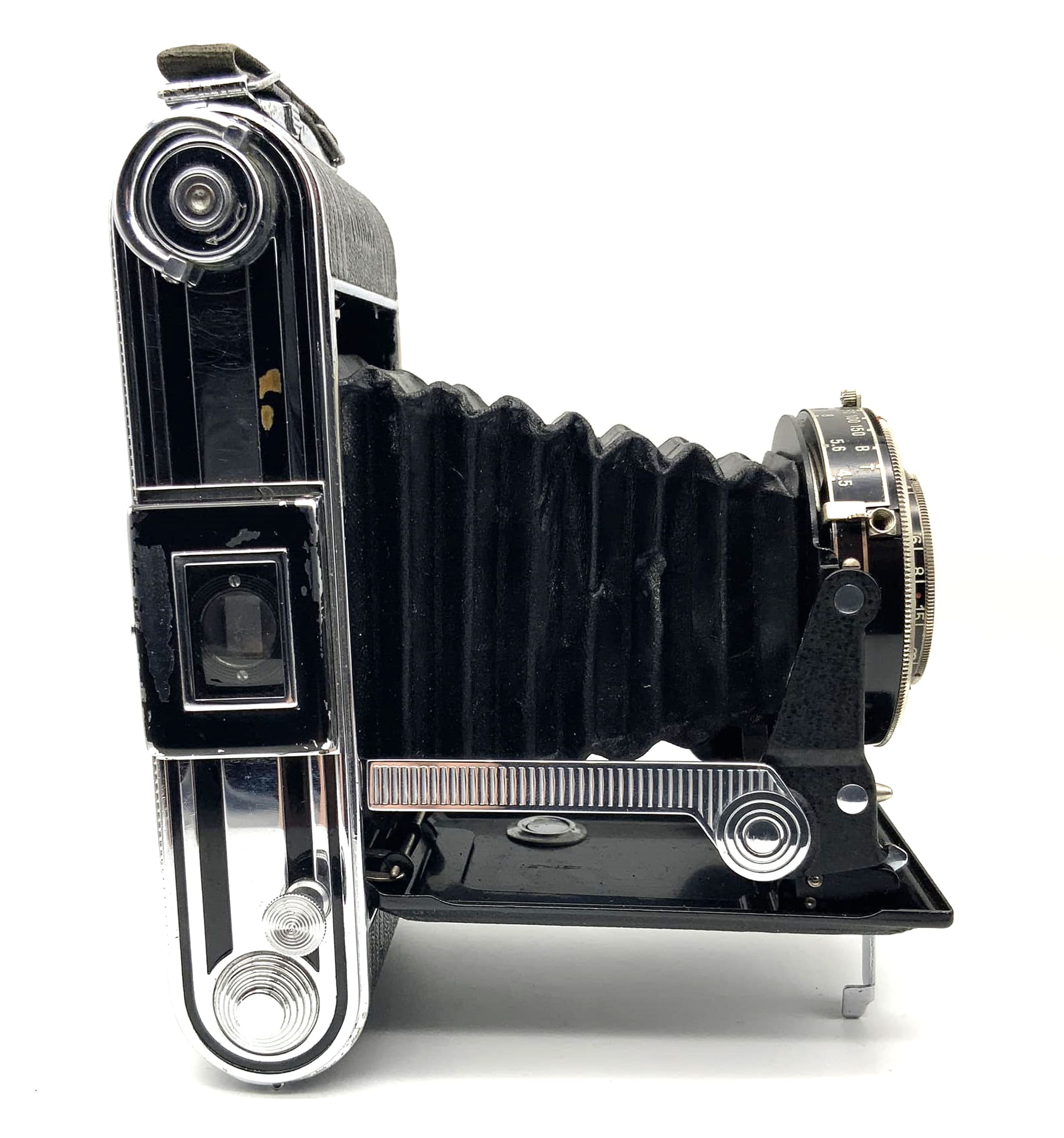 Appareil photo pliant Kodak Junior 620 avec objectif Anastigmat f:4.5 F=10.5cm, appareil photo analogique