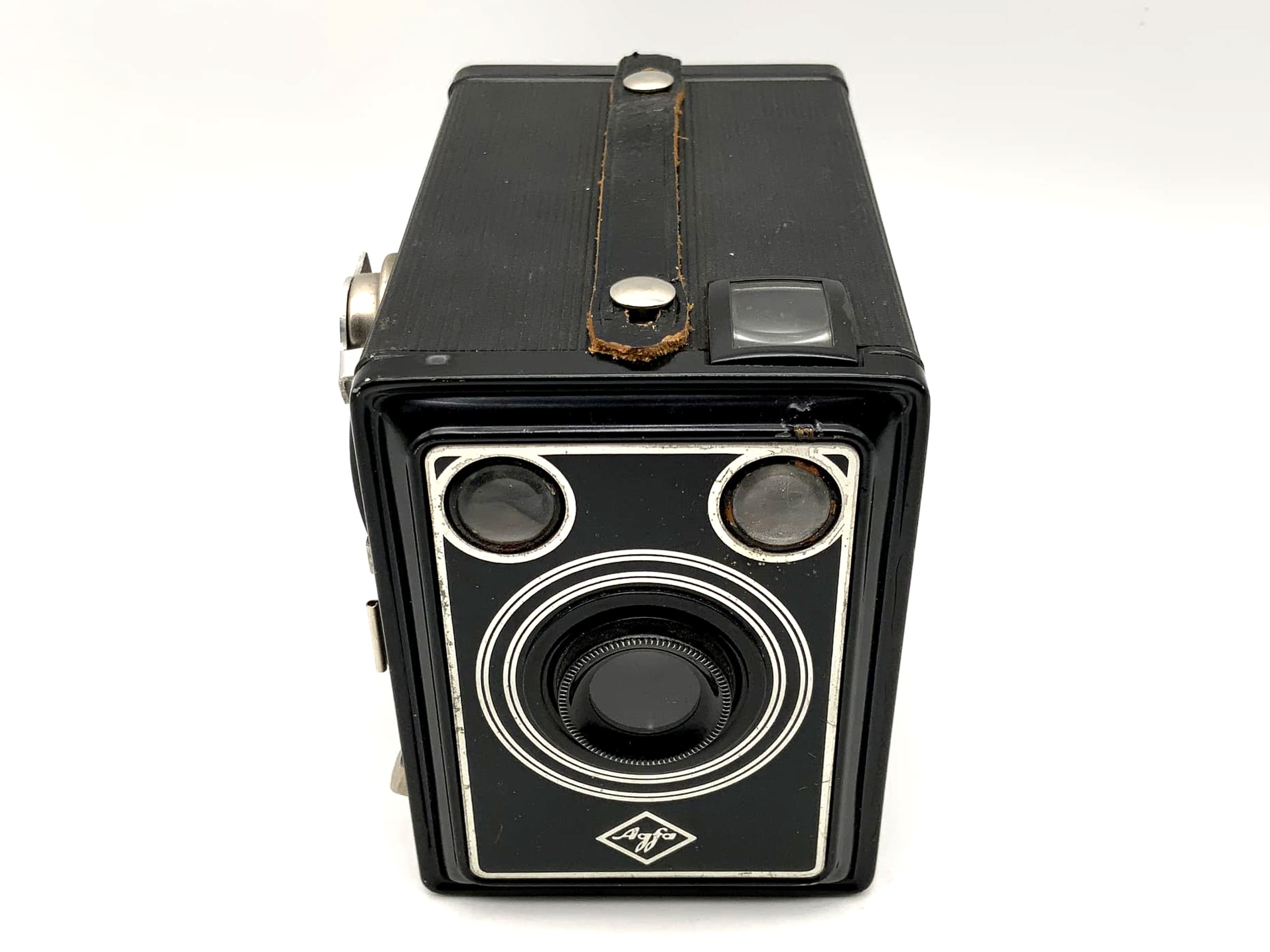 Agfa Box 45 Appareil photo box, film hélicoïdal, appareil photo analogique