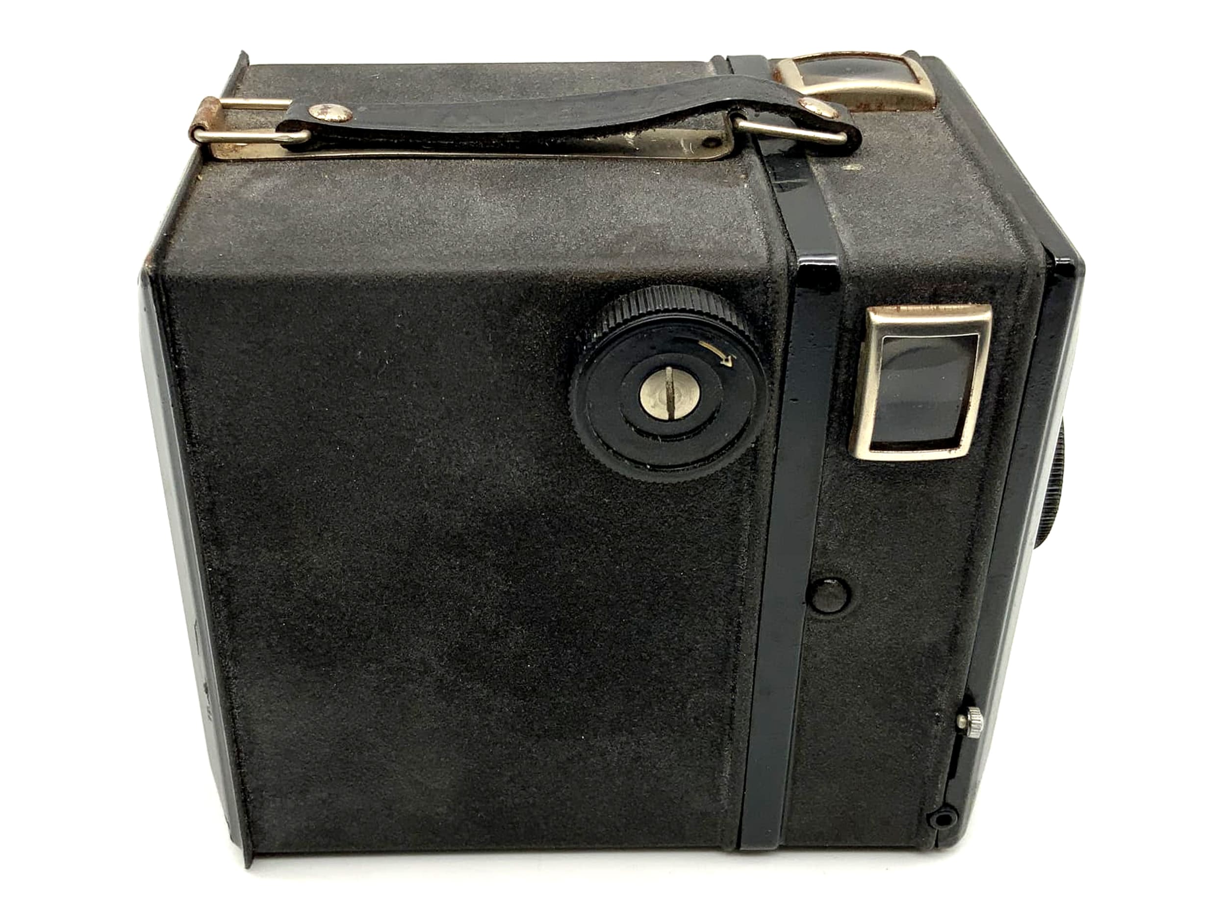 Imperial box camera with Braun lens, roll film analog camera