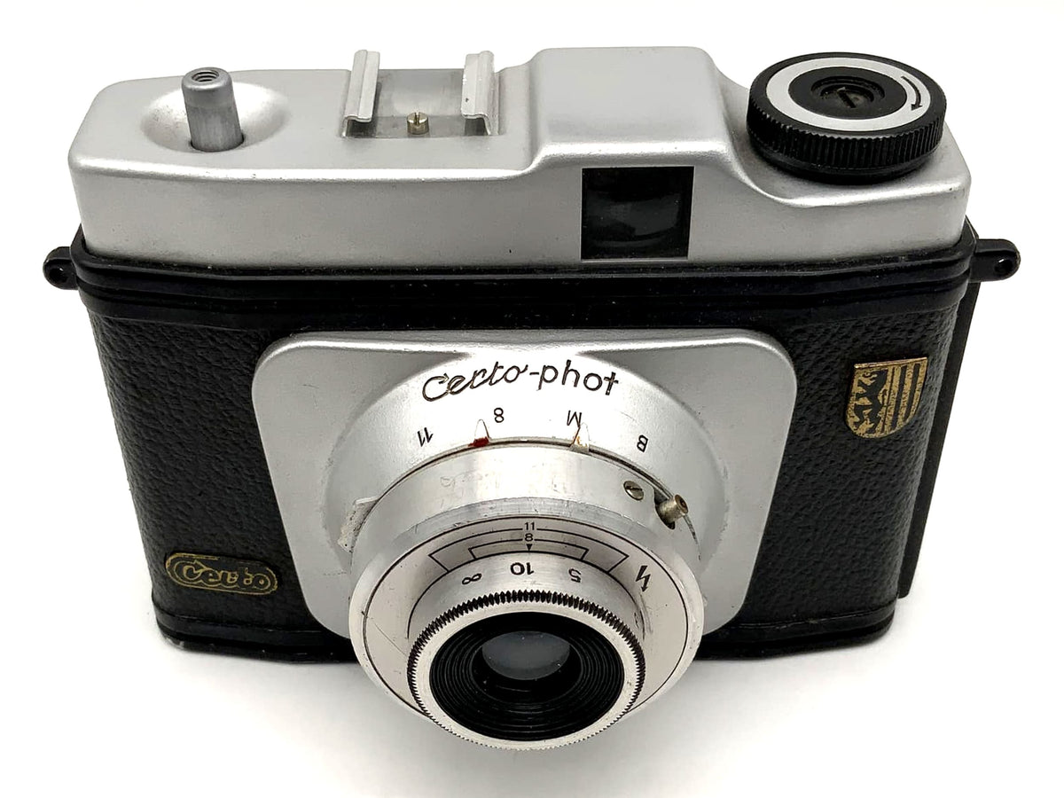 Appareil photo Certo Phot à film en rouleau 6x6, appareil photo analogique vintage des années 1950