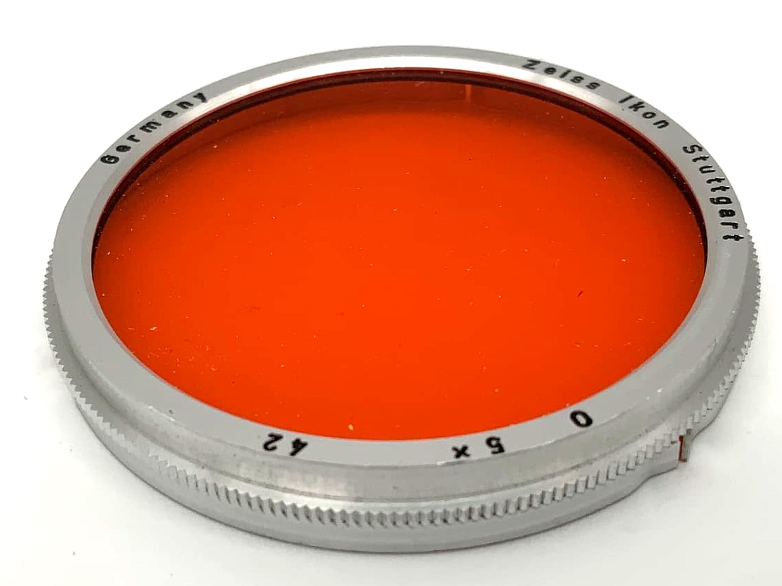 Zeiss Ikon color filter 42mm orange 5x O colorfilter plug-in filter slip on