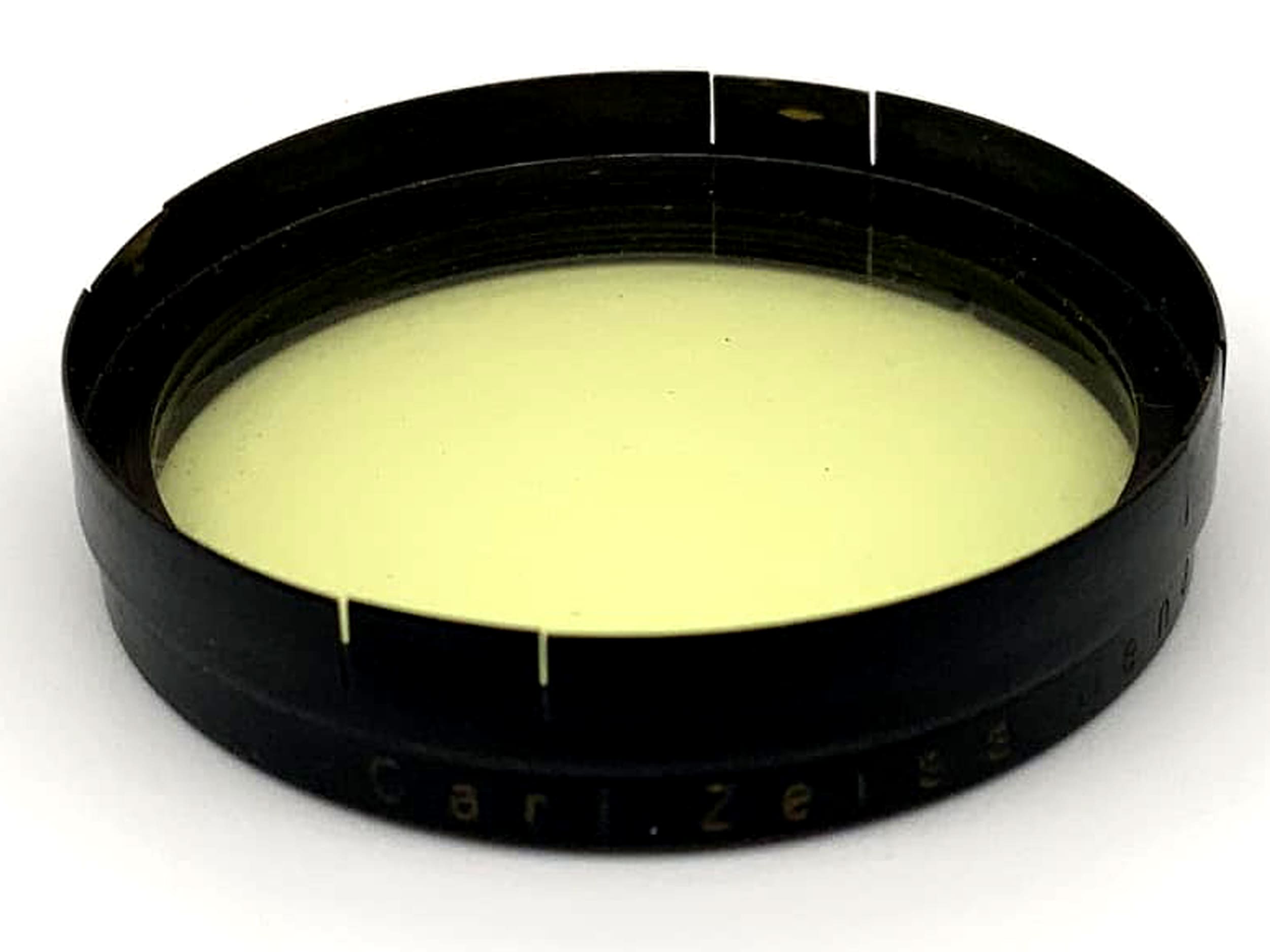 Filtre de couleur Carl Zeiss 37 mm Lx37 Jaune, filtre à clipser