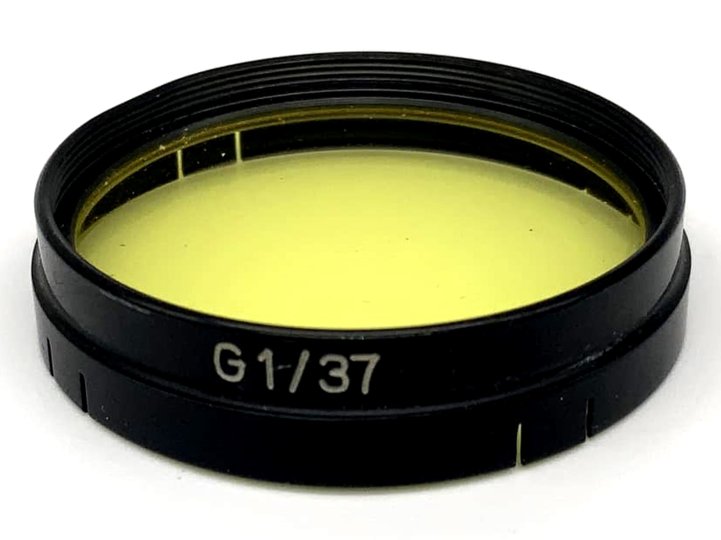 Filtre de couleur Carl Zeiss 37 mm G1/37 Jaune, filtre à clipser