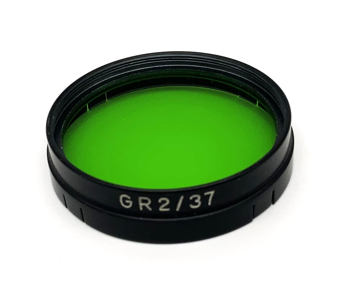 Filtre de couleur verte Carl Zeiss 37 mm GR2/37, filtre à enfiler