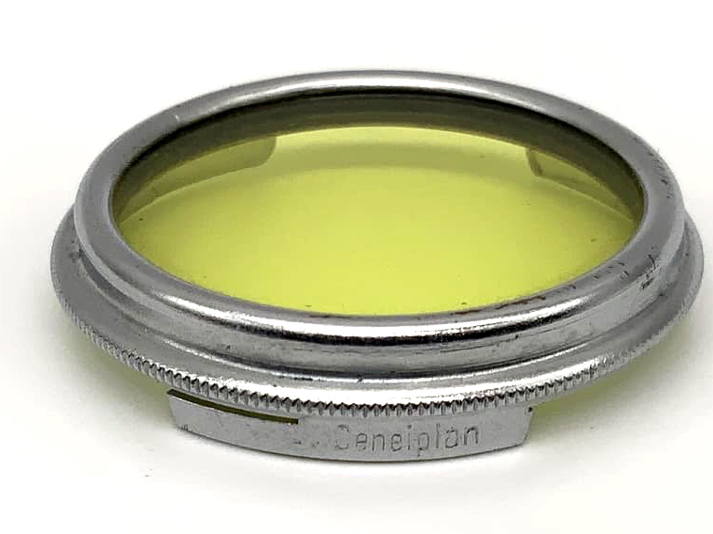 Filtre de couleur Ceneiplan 32 mm jaune, filtre à clipser, Allemagne