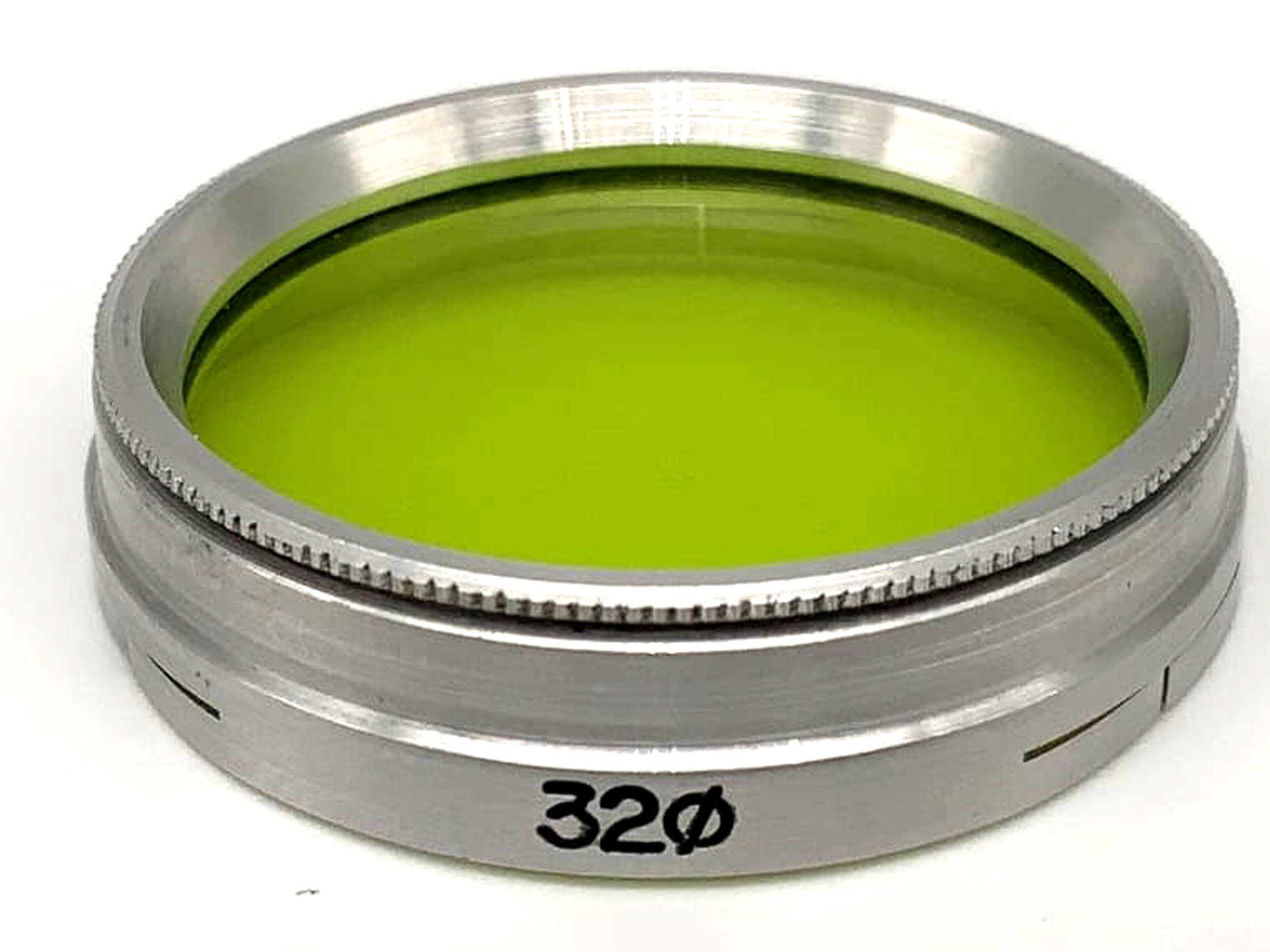 Filtre vert VEB 32 mm, filtre à enfiler