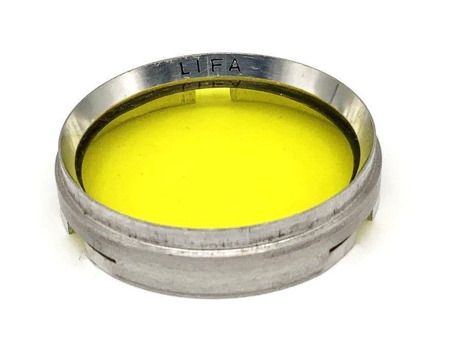 Filtre de couleur Lifa 32 mm jaune 2/32, filtre à enfiler