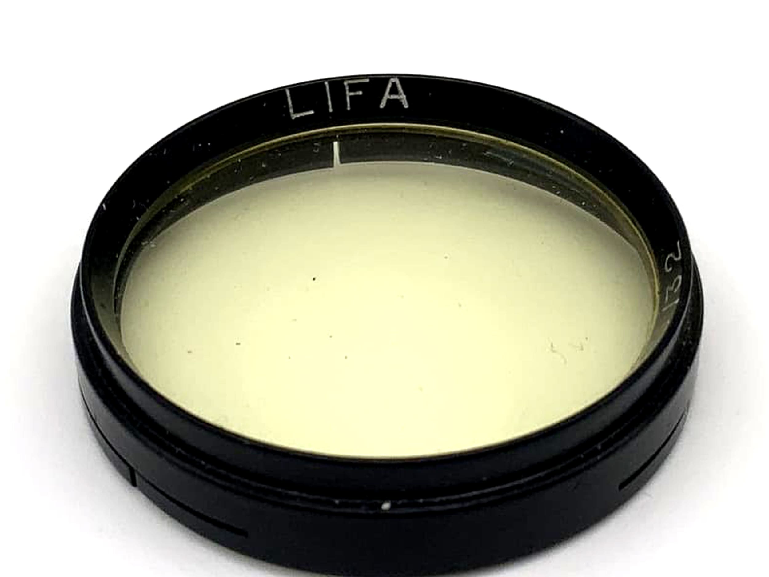 Filtre de couleur Lifa 32 mm jaune 100/32, filtre à enfiler