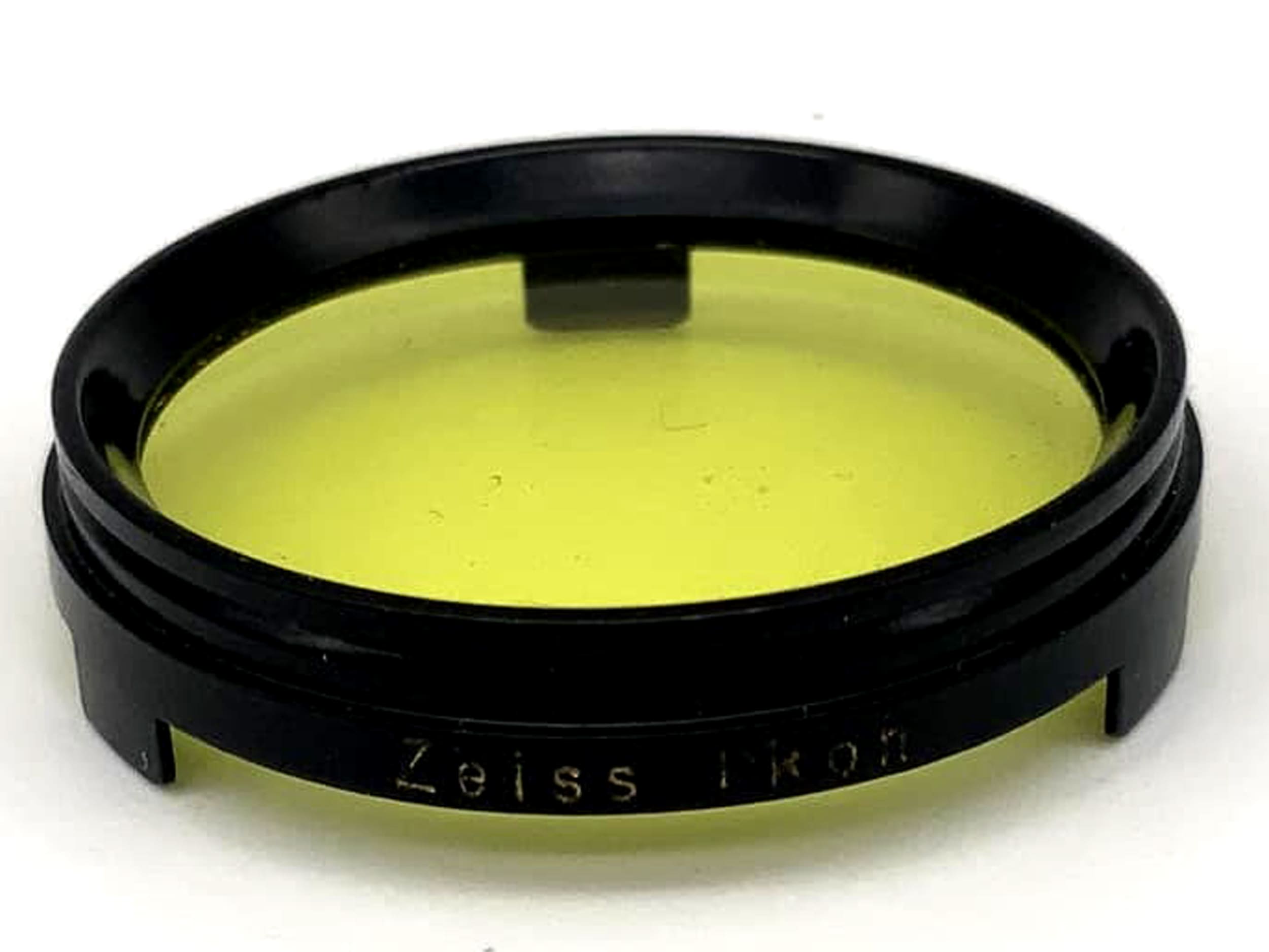 Filtre de couleur Zeiss Ikon 32 mm 350/1 Jaune, filtre enfichable G1