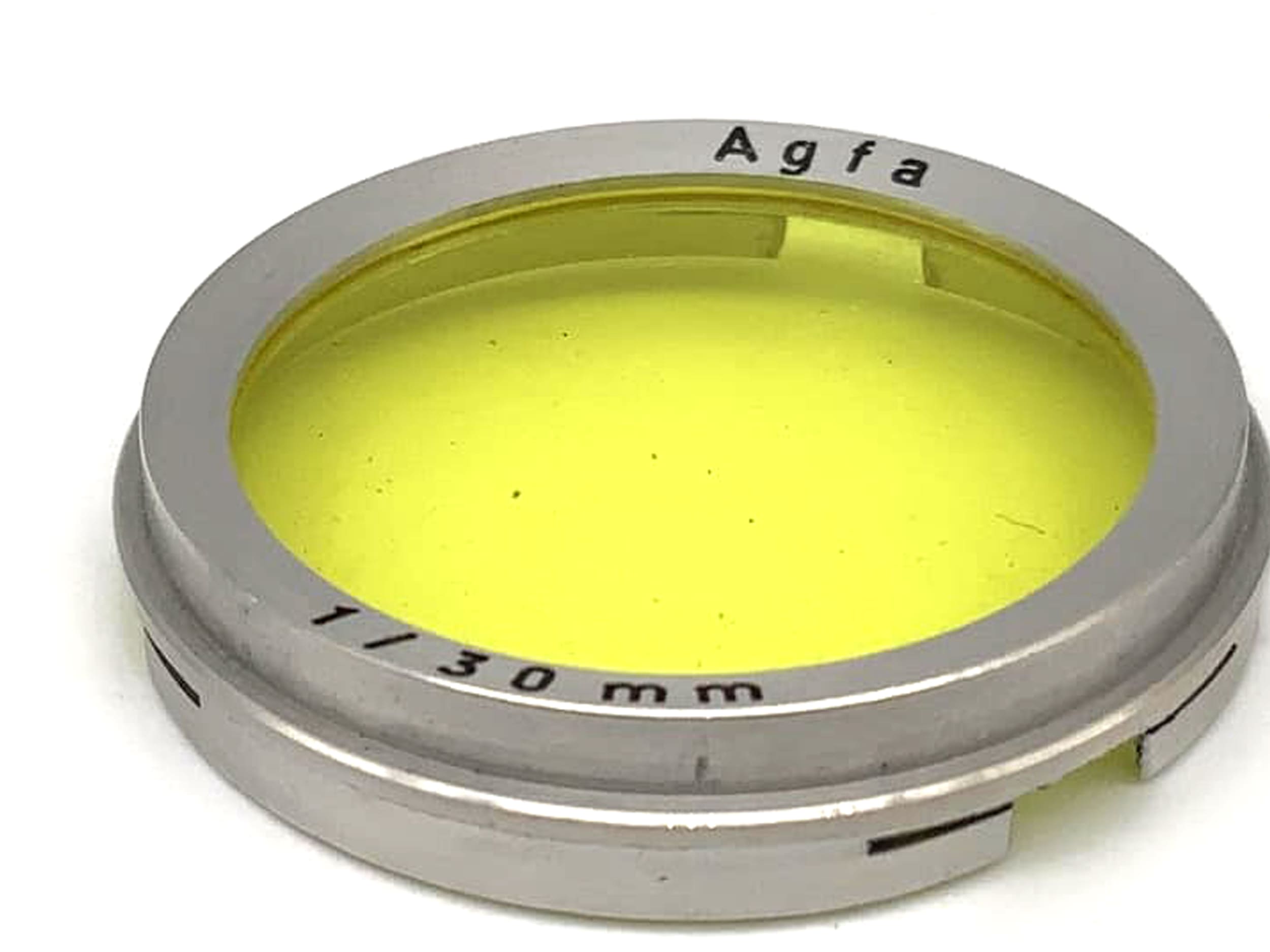 Agfa color filter 30mm yellow yellow colorfilter 1/30mm plug-in filter slip on